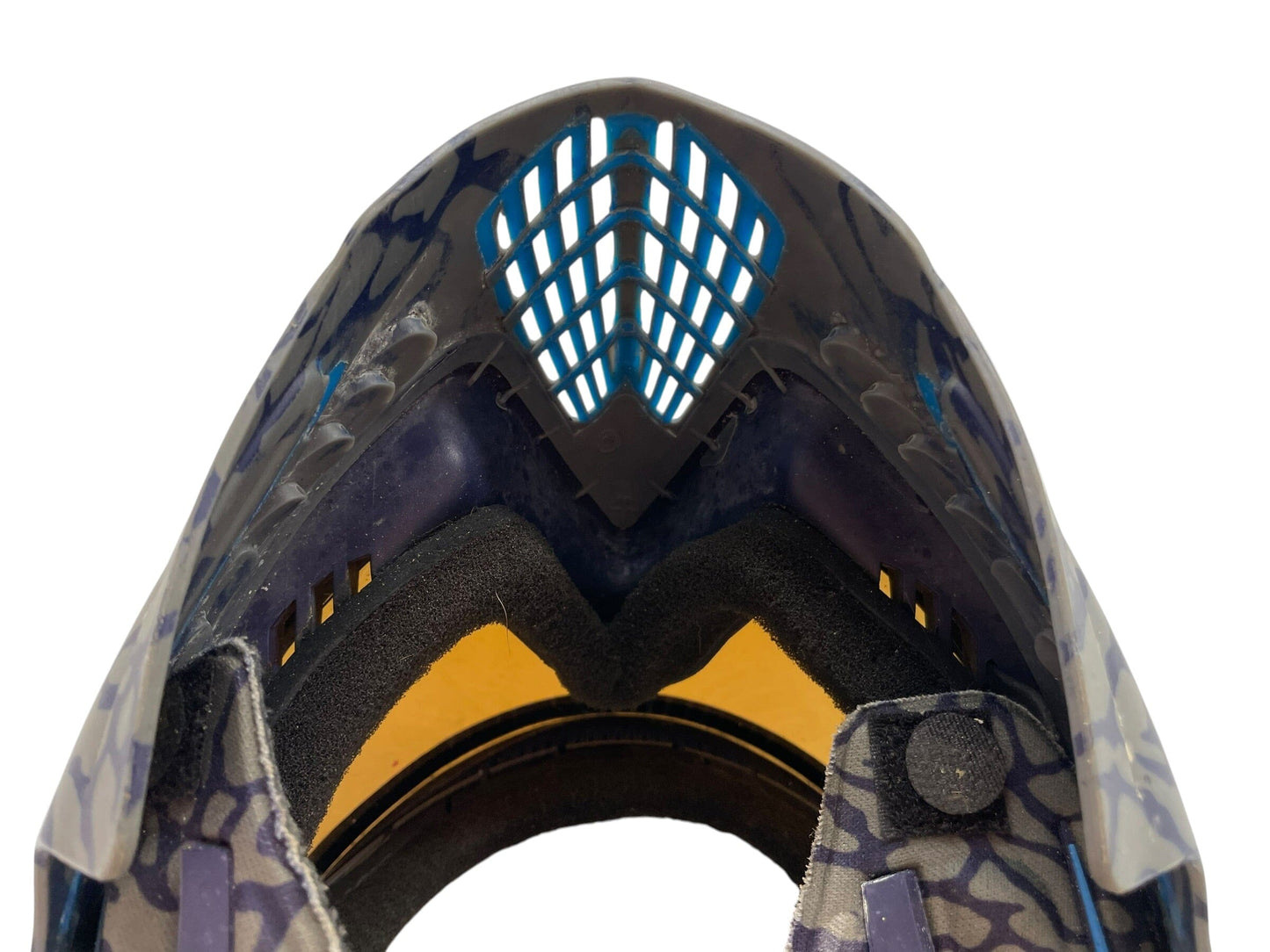 Used Dye Invision I4 Mask - Skinned Navy Paintball Mask Goggles Paintball Gun from CPXBrosPaintball Buy/Sell/Trade Paintball Markers, New Paintball Guns, Paintball Hoppers, Paintball Masks, and Hormesis Headbands