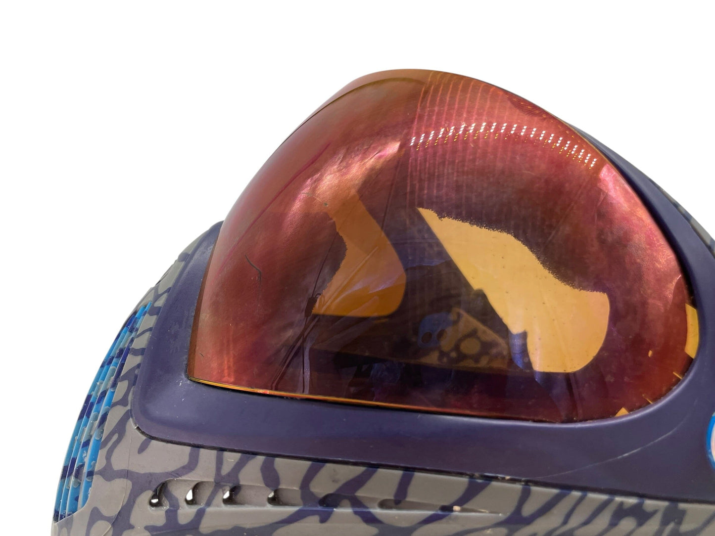Used Dye Invision I4 Mask - Skinned Navy Paintball Mask Goggles Paintball Gun from CPXBrosPaintball Buy/Sell/Trade Paintball Markers, New Paintball Guns, Paintball Hoppers, Paintball Masks, and Hormesis Headbands