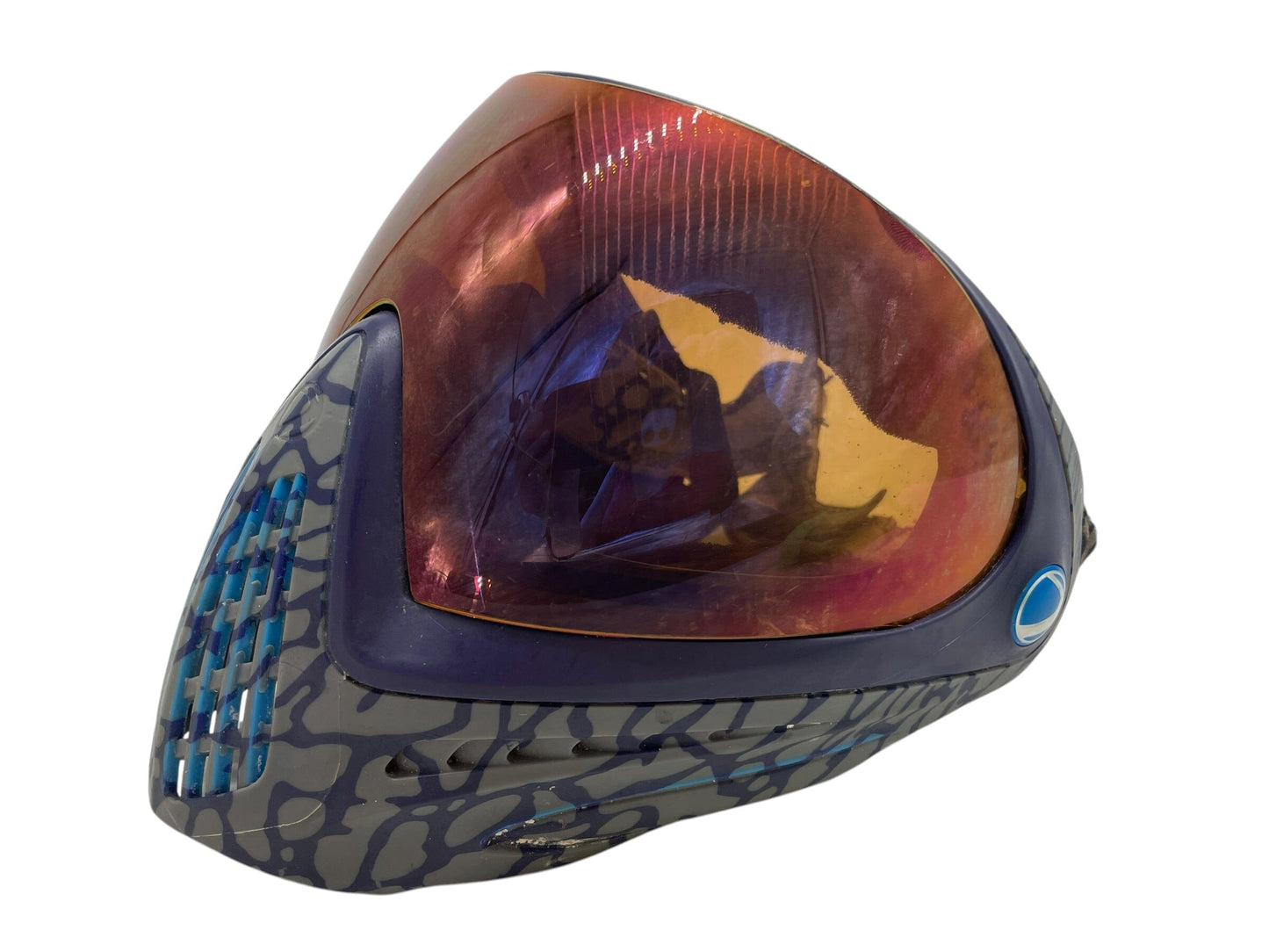 Used Dye Invision I4 Mask - Skinned Navy Paintball Mask Goggles Paintball Gun from CPXBrosPaintball Buy/Sell/Trade Paintball Markers, New Paintball Guns, Paintball Hoppers, Paintball Masks, and Hormesis Headbands
