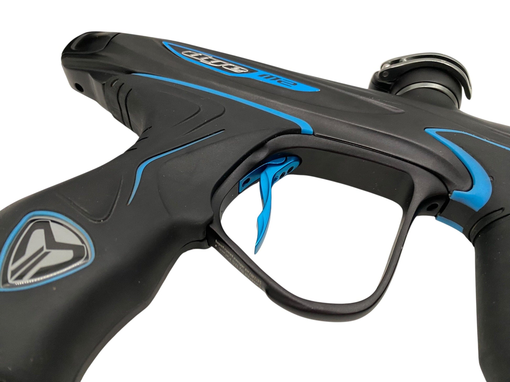 Used Dye M2 Black/Cyan Paintball Gun Paintball Gun from CPXBrosPaintball Buy/Sell/Trade Paintball Markers, New Paintball Guns, Paintball Hoppers, Paintball Masks, and Hormesis Headbands