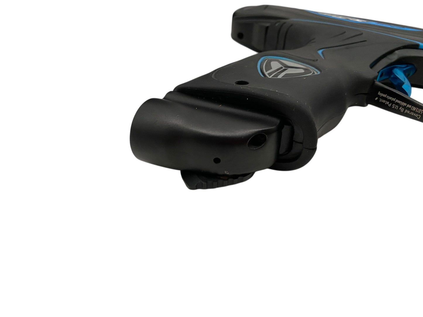 Used Dye M2 Black/Cyan Paintball Gun Paintball Gun from CPXBrosPaintball Buy/Sell/Trade Paintball Markers, New Paintball Guns, Paintball Hoppers, Paintball Masks, and Hormesis Headbands