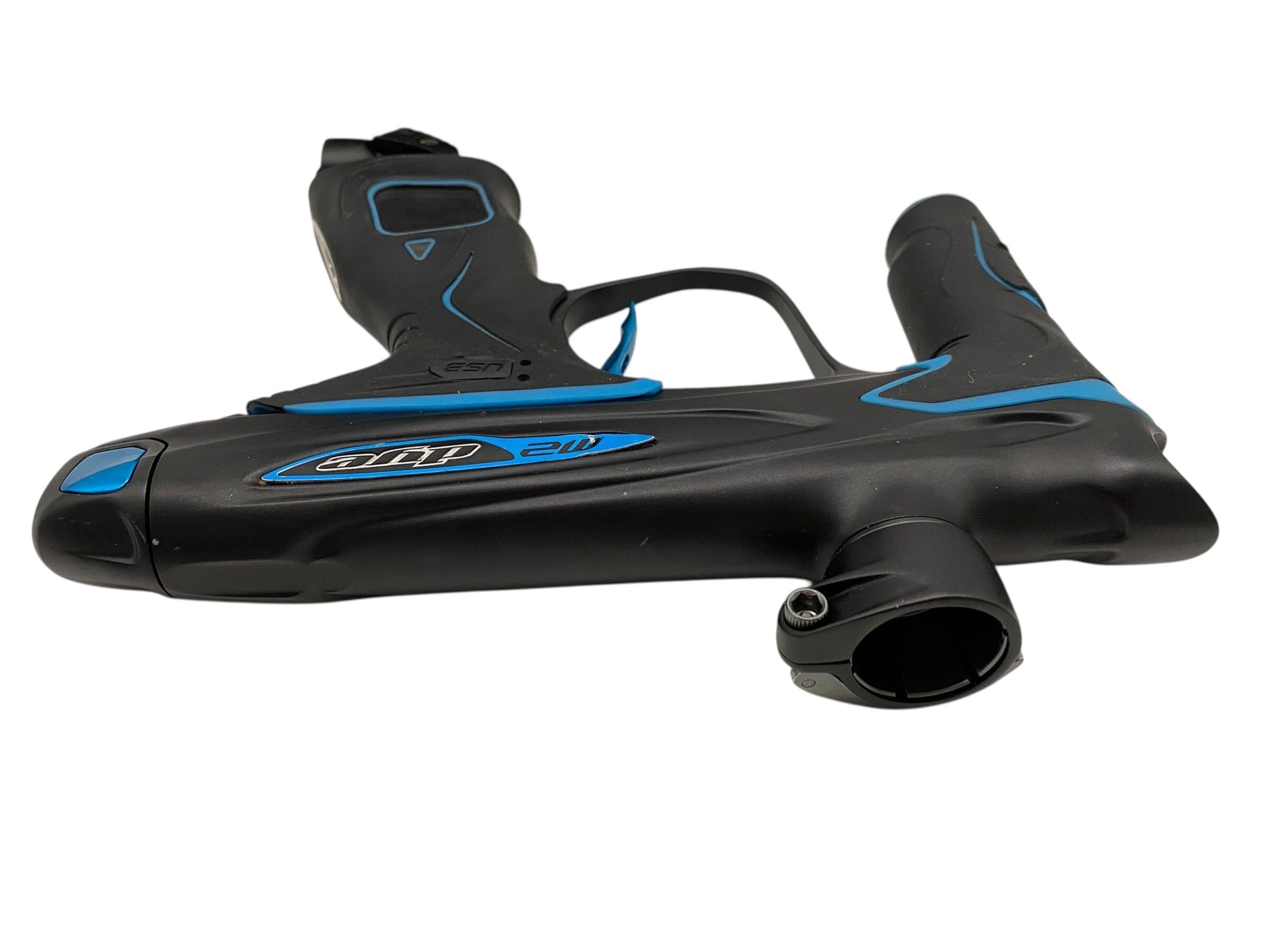 Used Dye M2 Black/Cyan Paintball Gun Paintball Gun from CPXBrosPaintball Buy/Sell/Trade Paintball Markers, New Paintball Guns, Paintball Hoppers, Paintball Masks, and Hormesis Headbands