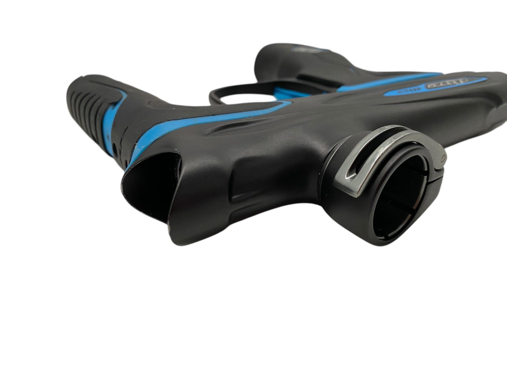 Used Dye M2 Black/Cyan Paintball Gun Paintball Gun from CPXBrosPaintball Buy/Sell/Trade Paintball Markers, New Paintball Guns, Paintball Hoppers, Paintball Masks, and Hormesis Headbands