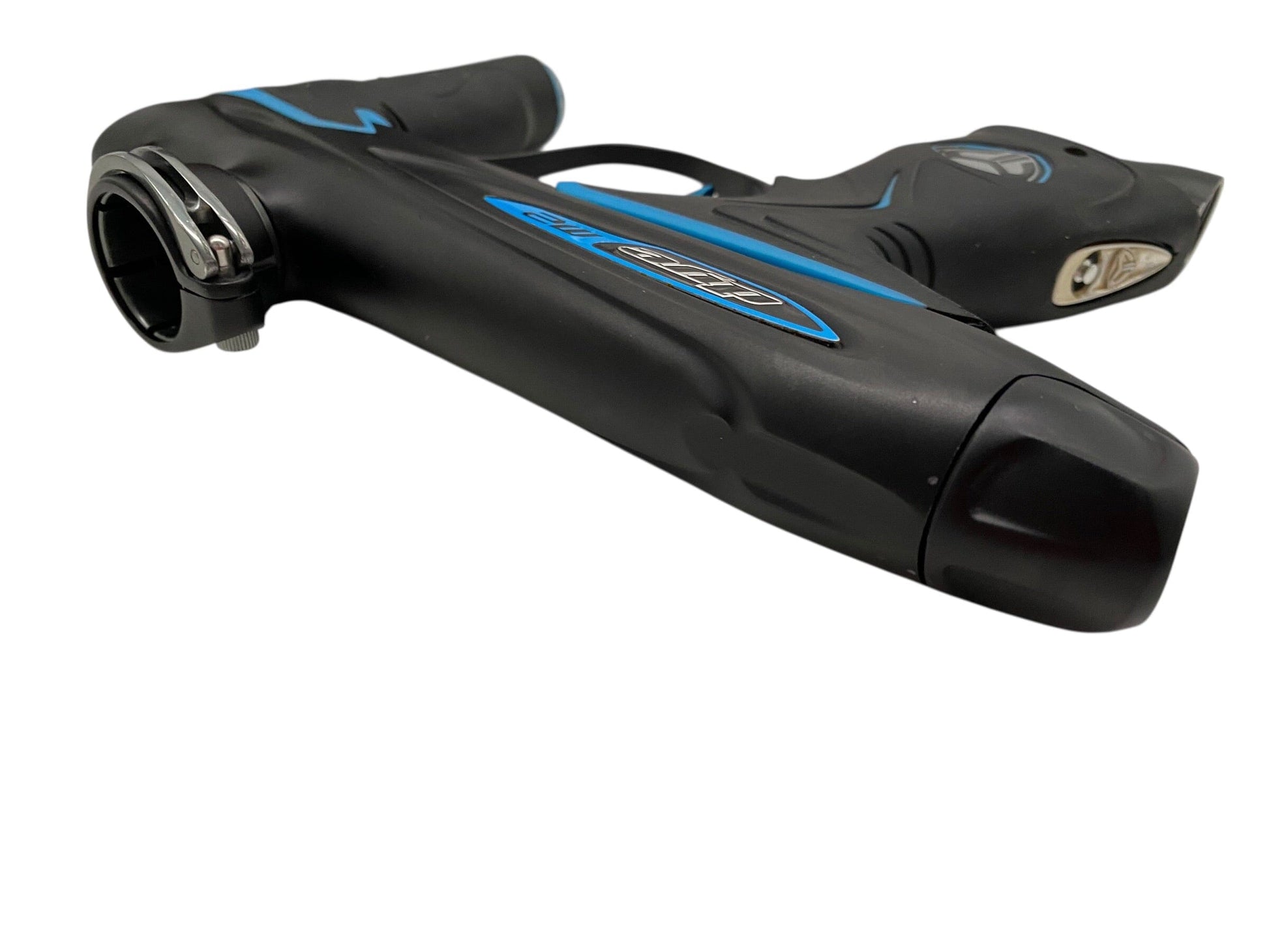 Used Dye M2 Black/Cyan Paintball Gun Paintball Gun from CPXBrosPaintball Buy/Sell/Trade Paintball Markers, New Paintball Guns, Paintball Hoppers, Paintball Masks, and Hormesis Headbands