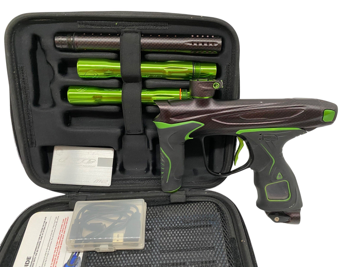 Used Dye M2 CARBON Paintball Gun Paintball Gun from CPXBrosPaintball Buy/Sell/Trade Paintball Markers, New Paintball Guns, Paintball Hoppers, Paintball Masks, and Hormesis Headbands