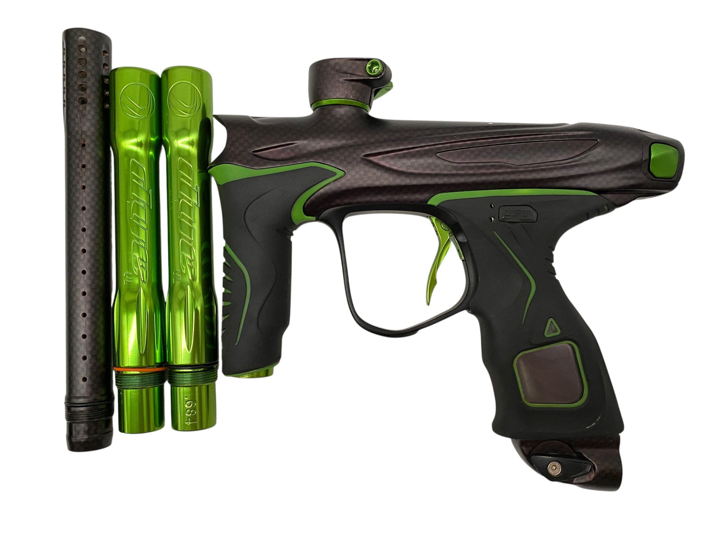 Used Dye M2 CARBON Paintball Gun Paintball Gun from CPXBrosPaintball Buy/Sell/Trade Paintball Markers, New Paintball Guns, Paintball Hoppers, Paintball Masks, and Hormesis Headbands