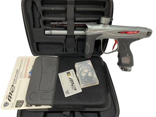 Used Dye M2 Grey Paintball Gun Paintball Gun from CPXBrosPaintball Buy/Sell/Trade Paintball Markers, New Paintball Guns, Paintball Hoppers, Paintball Masks, and Hormesis Headbands