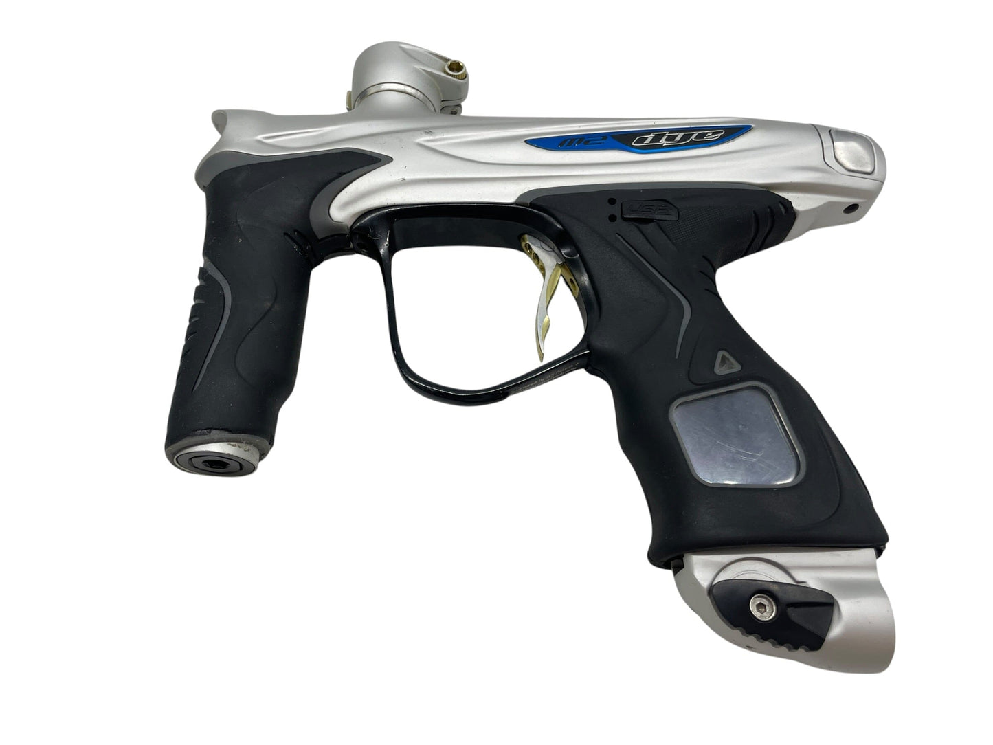 Used Dye M2 Silver/Black Paintball Gun Paintball Gun from CPXBrosPaintball Buy/Sell/Trade Paintball Markers, New Paintball Guns, Paintball Hoppers, Paintball Masks, and Hormesis Headbands