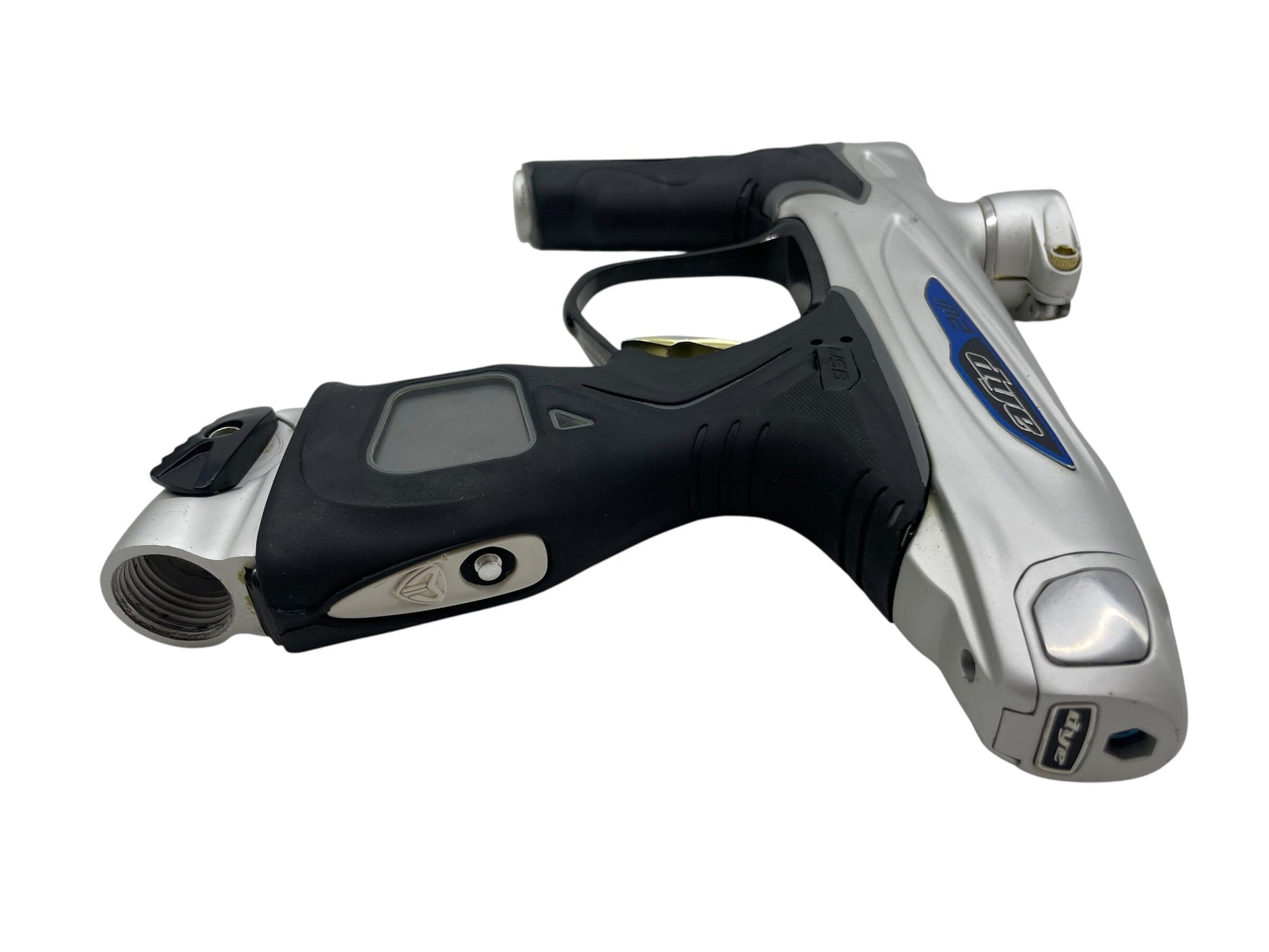 Used Dye M2 Silver/Black Paintball Gun Paintball Gun from CPXBrosPaintball Buy/Sell/Trade Paintball Markers, New Paintball Guns, Paintball Hoppers, Paintball Masks, and Hormesis Headbands