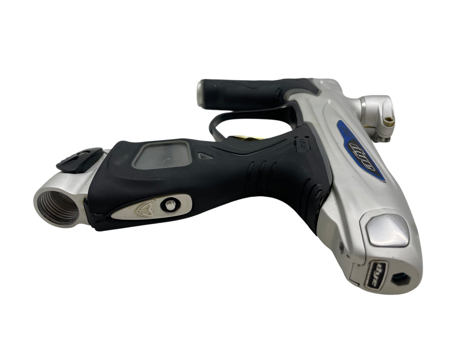 Used Dye M2 Silver/Black Paintball Gun Paintball Gun from CPXBrosPaintball Buy/Sell/Trade Paintball Markers, New Paintball Guns, Paintball Hoppers, Paintball Masks, and Hormesis Headbands
