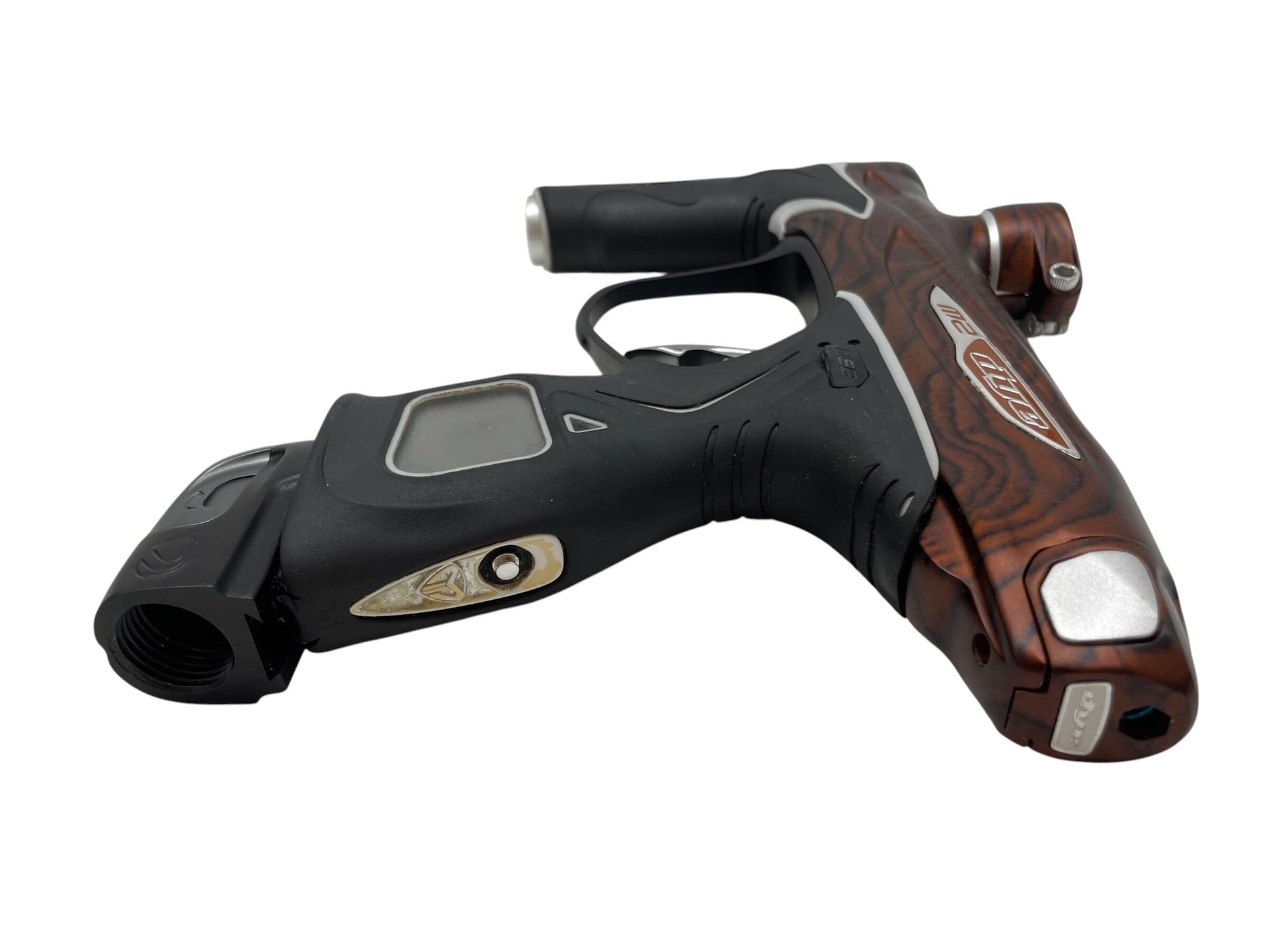 Used Dye M2 "Woodgrain" Paintball Gun Paintball Gun from CPXBrosPaintball Buy/Sell/Trade Paintball Markers, New Paintball Guns, Paintball Hoppers, Paintball Masks, and Hormesis Headbands