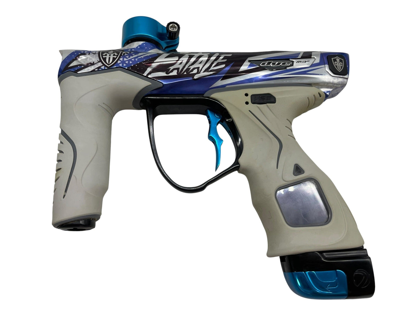 Used Dye M3+ 2.0 LE Femmes Fatale Paintball Gun Paintball Gun from CPXBrosPaintball Buy/Sell/Trade Paintball Markers, New Paintball Guns, Paintball Hoppers, Paintball Masks, and Hormesis Headbands