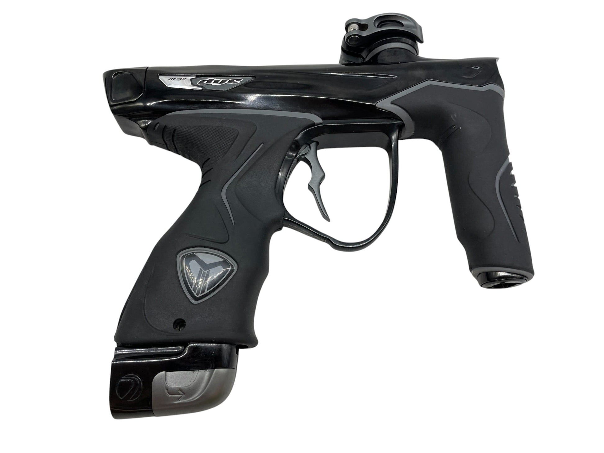 Used Dye M3+ Black/Grey Paintball Gun Paintball Gun from CPXBrosPaintball Buy/Sell/Trade Paintball Markers, New Paintball Guns, Paintball Hoppers, Paintball Masks, and Hormesis Headbands