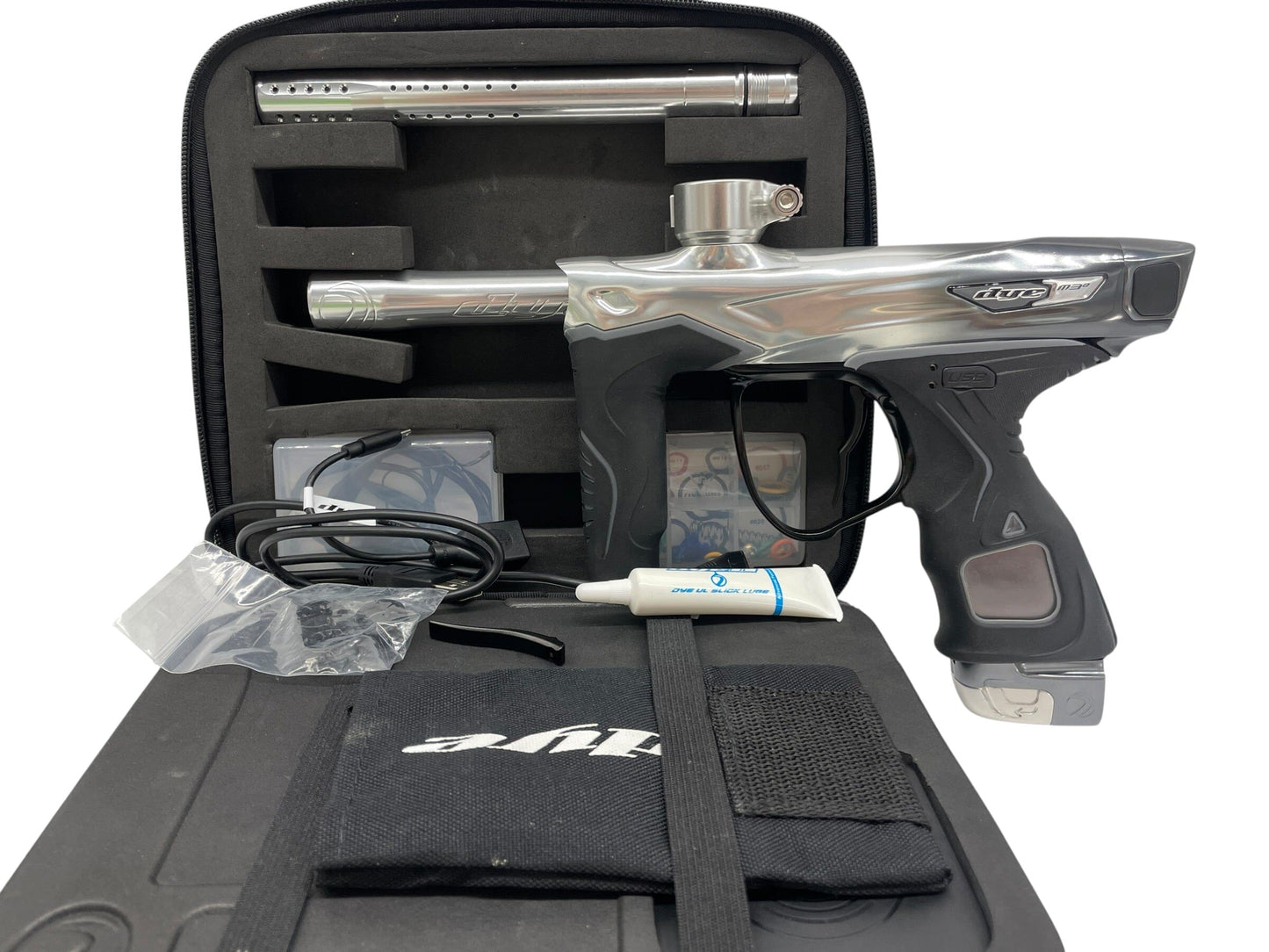 Used Dye M3+ Cobalt Fade Paintball Gun Paintball Gun from CPXBrosPaintball Buy/Sell/Trade Paintball Markers, New Paintball Guns, Paintball Hoppers, Paintball Masks, and Hormesis Headbands