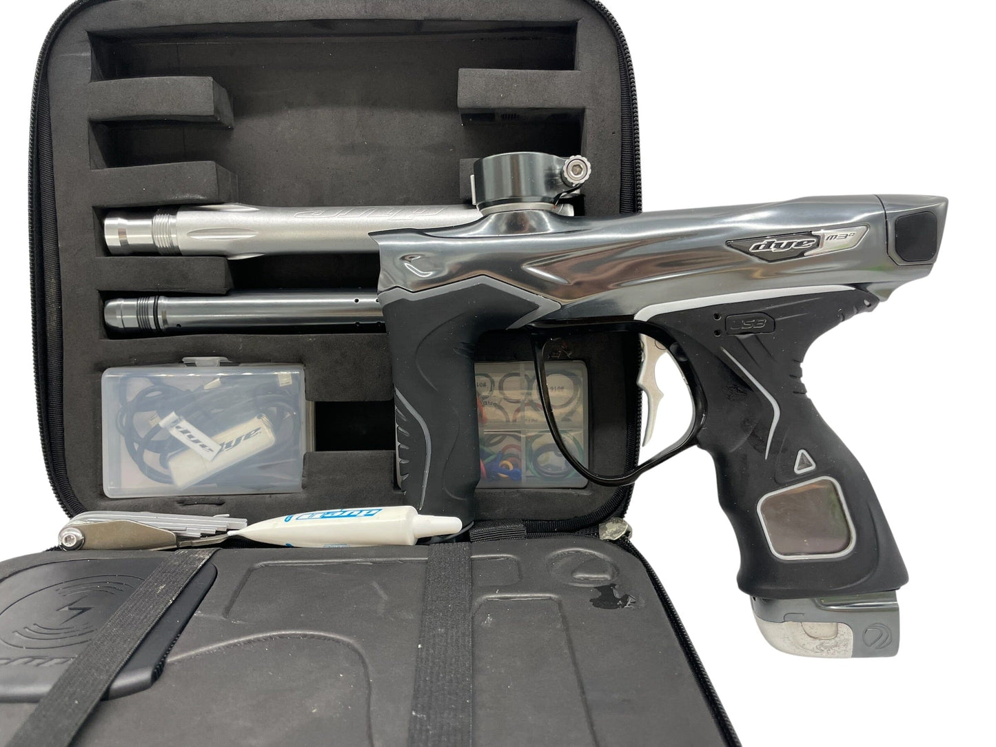 Used Dye M3+ Cobalt Fade Paintball Gun Paintball Gun from CPXBrosPaintball Buy/Sell/Trade Paintball Markers, New Paintball Guns, Paintball Hoppers, Paintball Masks, and Hormesis Headbands