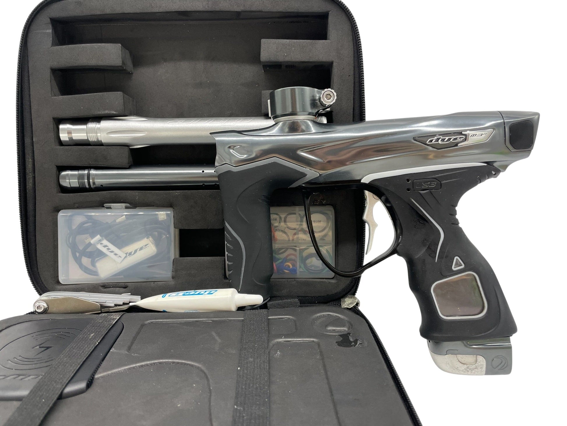 Used Dye M3+ Cobalt Fade Paintball Gun Paintball Gun from CPXBrosPaintball Buy/Sell/Trade Paintball Markers, New Paintball Guns, Paintball Hoppers, Paintball Masks, and Hormesis Headbands