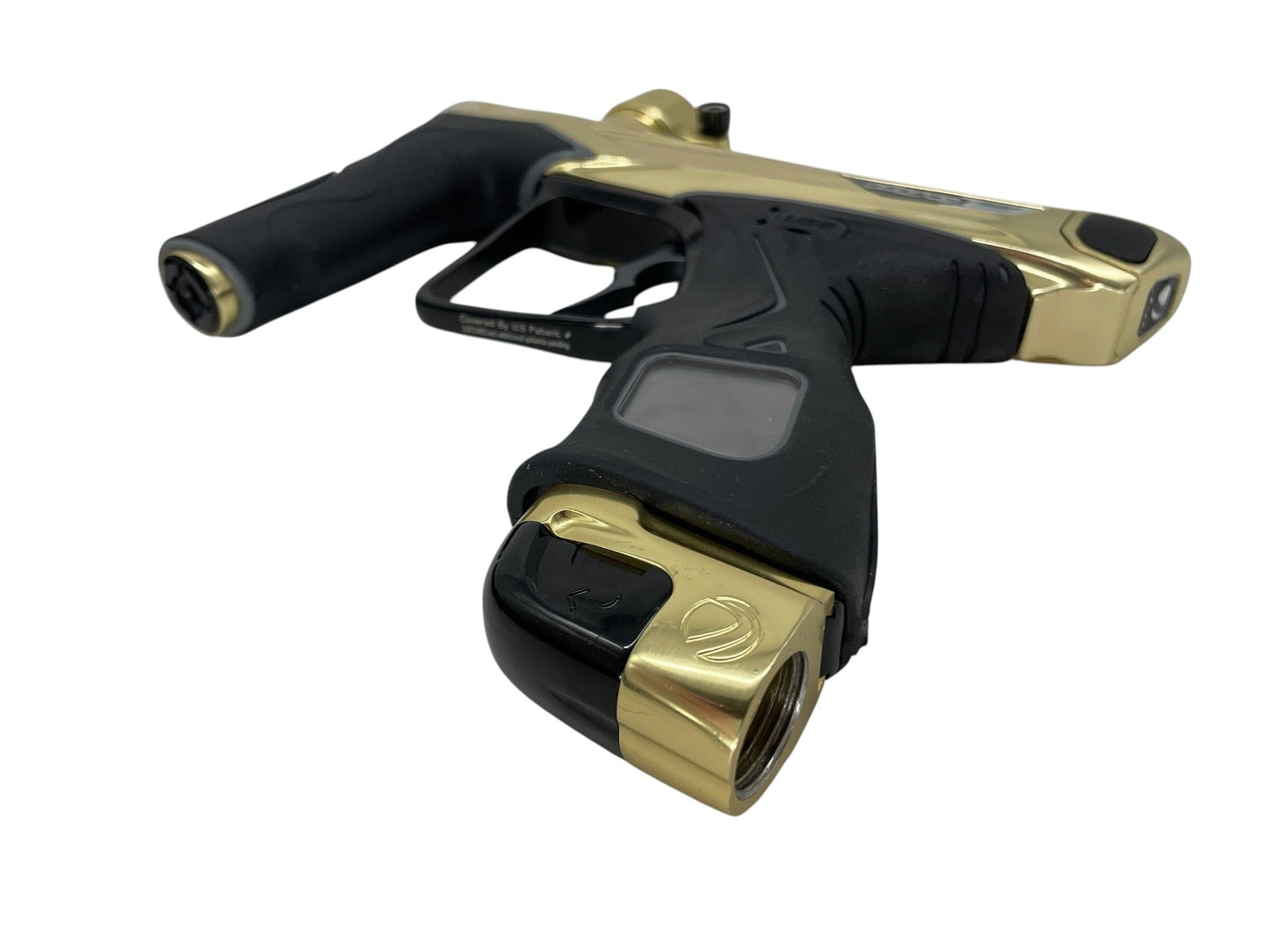 Used Dye M3+ Gold/Black Paintball Gun Paintball Gun from CPXBrosPaintball Buy/Sell/Trade Paintball Markers, New Paintball Guns, Paintball Hoppers, Paintball Masks, and Hormesis Headbands