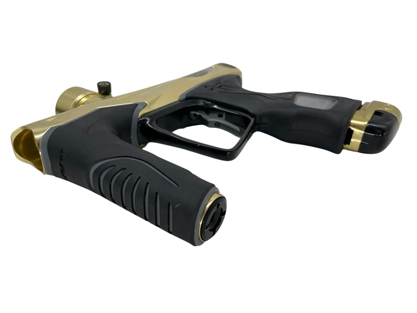 Used Dye M3+ Gold/Black Paintball Gun Paintball Gun from CPXBrosPaintball Buy/Sell/Trade Paintball Markers, New Paintball Guns, Paintball Hoppers, Paintball Masks, and Hormesis Headbands