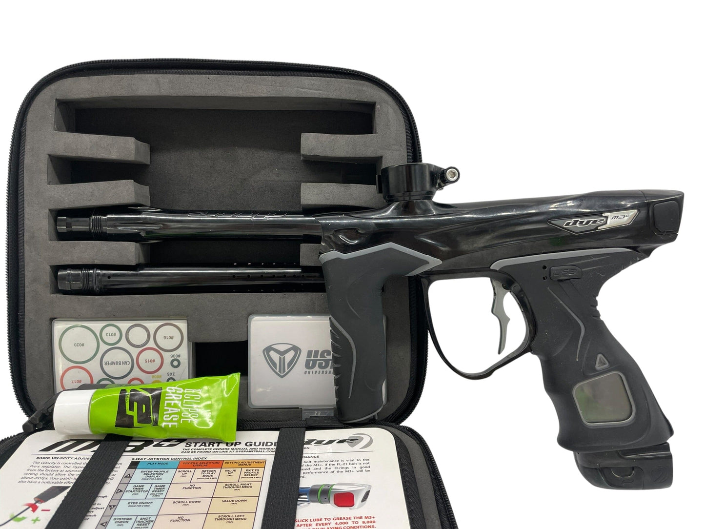 Used Dye M3+ Midnight Paintball Gun Paintball Gun from CPXBrosPaintball Buy/Sell/Trade Paintball Markers, New Paintball Guns, Paintball Hoppers, Paintball Masks, and Hormesis Headbands
