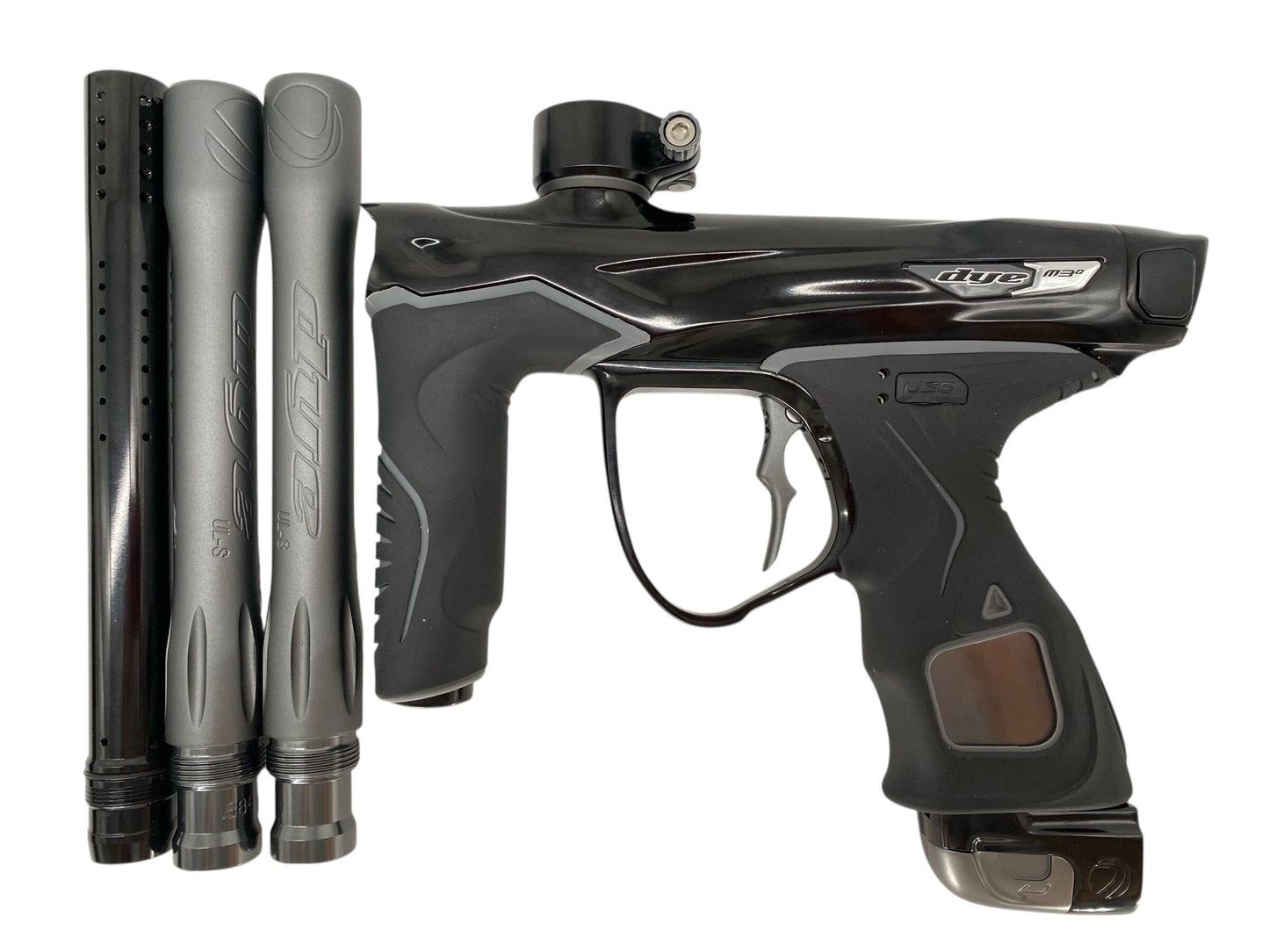 Used Dye M3+ Mos Air Paintball Gun Black/Grey Paintball Gun from CPXBrosPaintball Buy/Sell/Trade Paintball Markers, New Paintball Guns, Paintball Hoppers, Paintball Masks, and Hormesis Headbands
