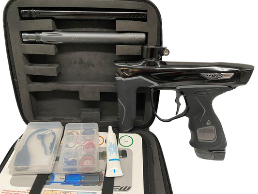 Used Dye M3+ Paintball Gun Black Grey Paintball Gun from CPXBrosPaintball Buy/Sell/Trade Paintball Markers, New Paintball Guns, Paintball Hoppers, Paintball Masks, and Hormesis Headbands