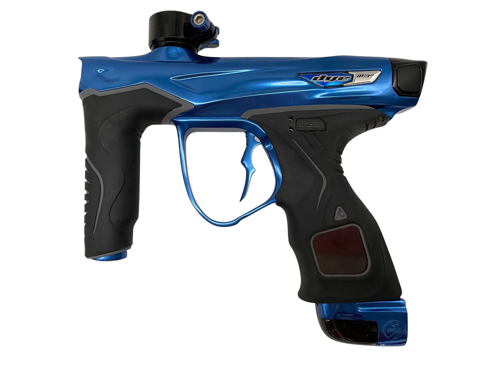 Used Dye M3 + Paintball Gun Blue/Black Paintball Gun from CPXBrosPaintball Buy/Sell/Trade Paintball Markers, New Paintball Guns, Paintball Hoppers, Paintball Masks, and Hormesis Headbands