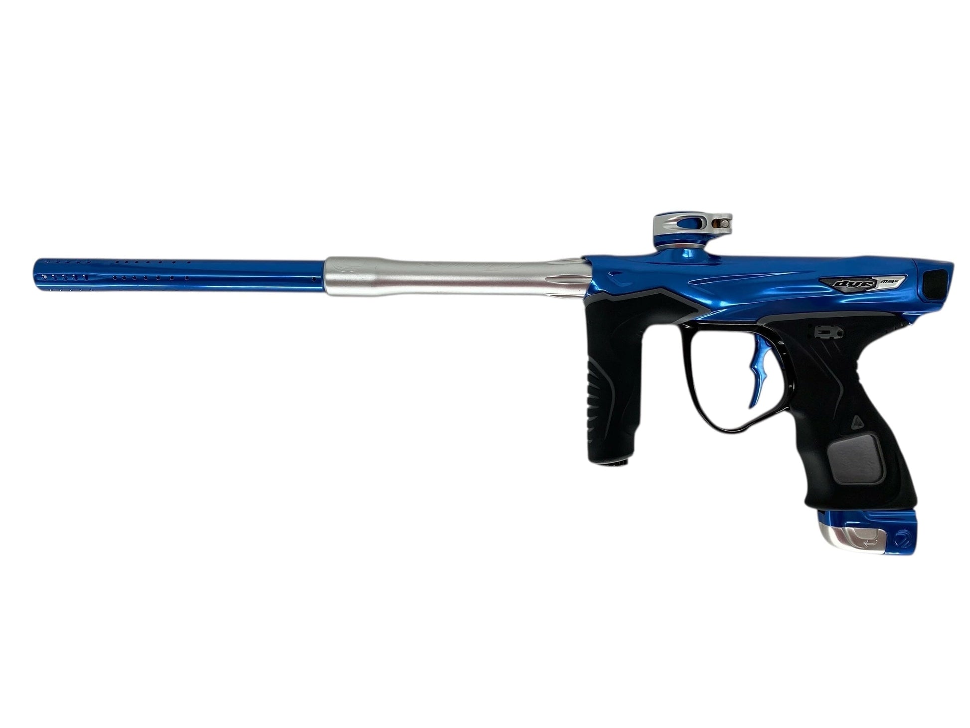 Used Dye M3+ Paintball Gun Blue/Silver Paintball Gun from CPXBrosPaintball Buy/Sell/Trade Paintball Markers, New Paintball Guns, Paintball Hoppers, Paintball Masks, and Hormesis Headbands