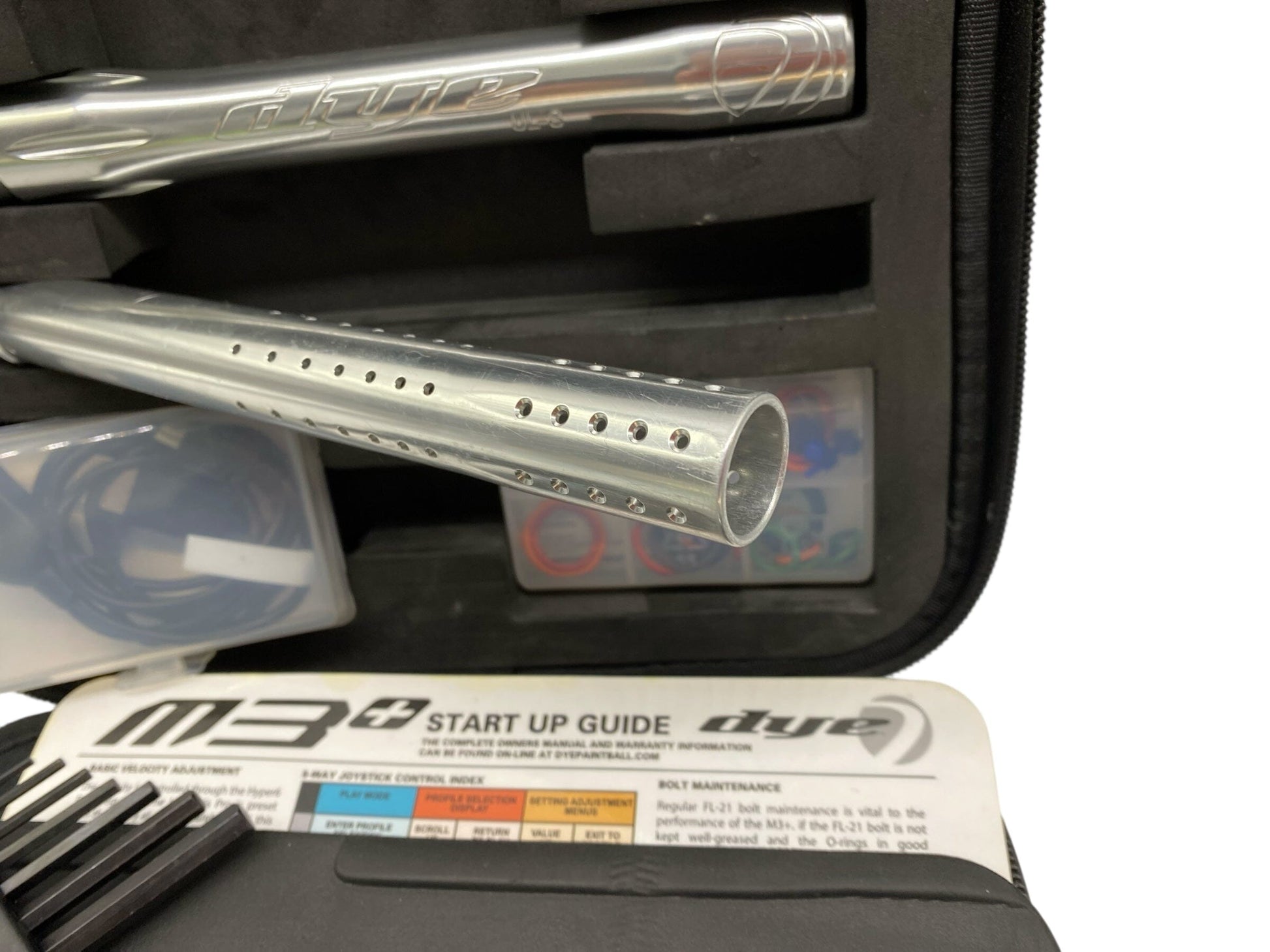 Used Dye M3+ Paintball Gun - Clear to Cobalt Fade Paintball Gun from CPXBrosPaintball Buy/Sell/Trade Paintball Markers, New Paintball Guns, Paintball Hoppers, Paintball Masks, and Hormesis Headbands