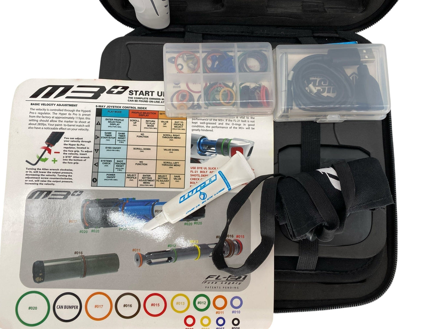 Used Dye M3+ Paintball Gun Red Paintball Gun from CPXBrosPaintball Buy/Sell/Trade Paintball Markers, New Paintball Guns, Paintball Hoppers, Paintball Masks, and Hormesis Headbands