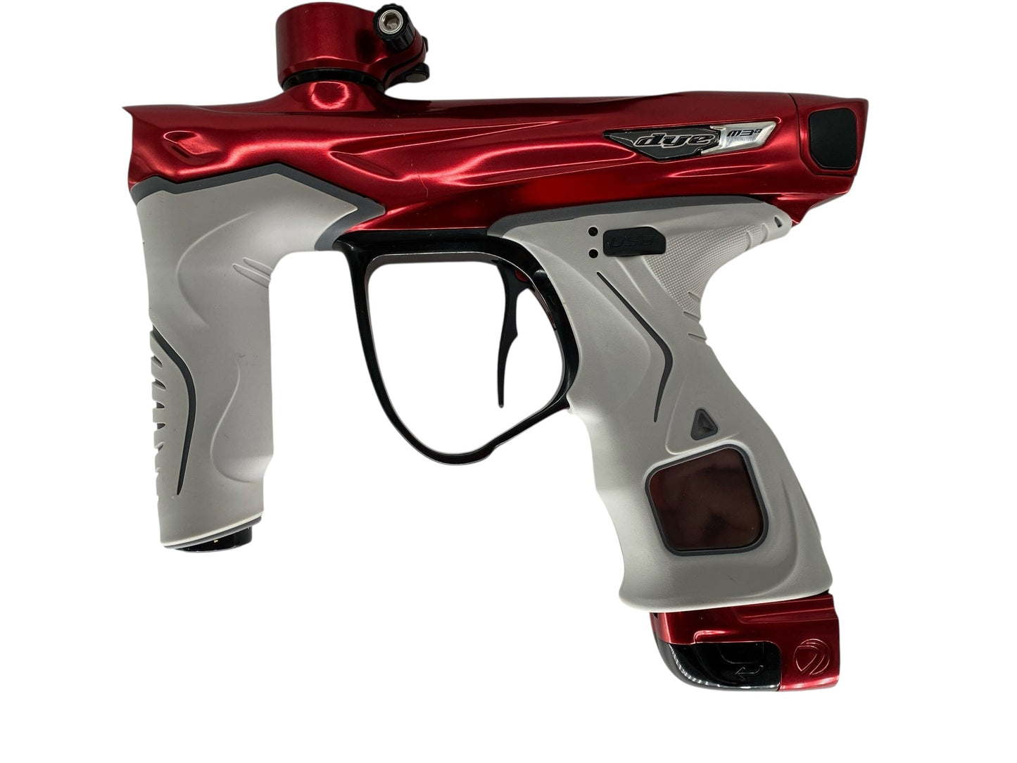 Used Dye M3+ Paintball Gun Red Paintball Gun from CPXBrosPaintball Buy/Sell/Trade Paintball Markers, New Paintball Guns, Paintball Hoppers, Paintball Masks, and Hormesis Headbands
