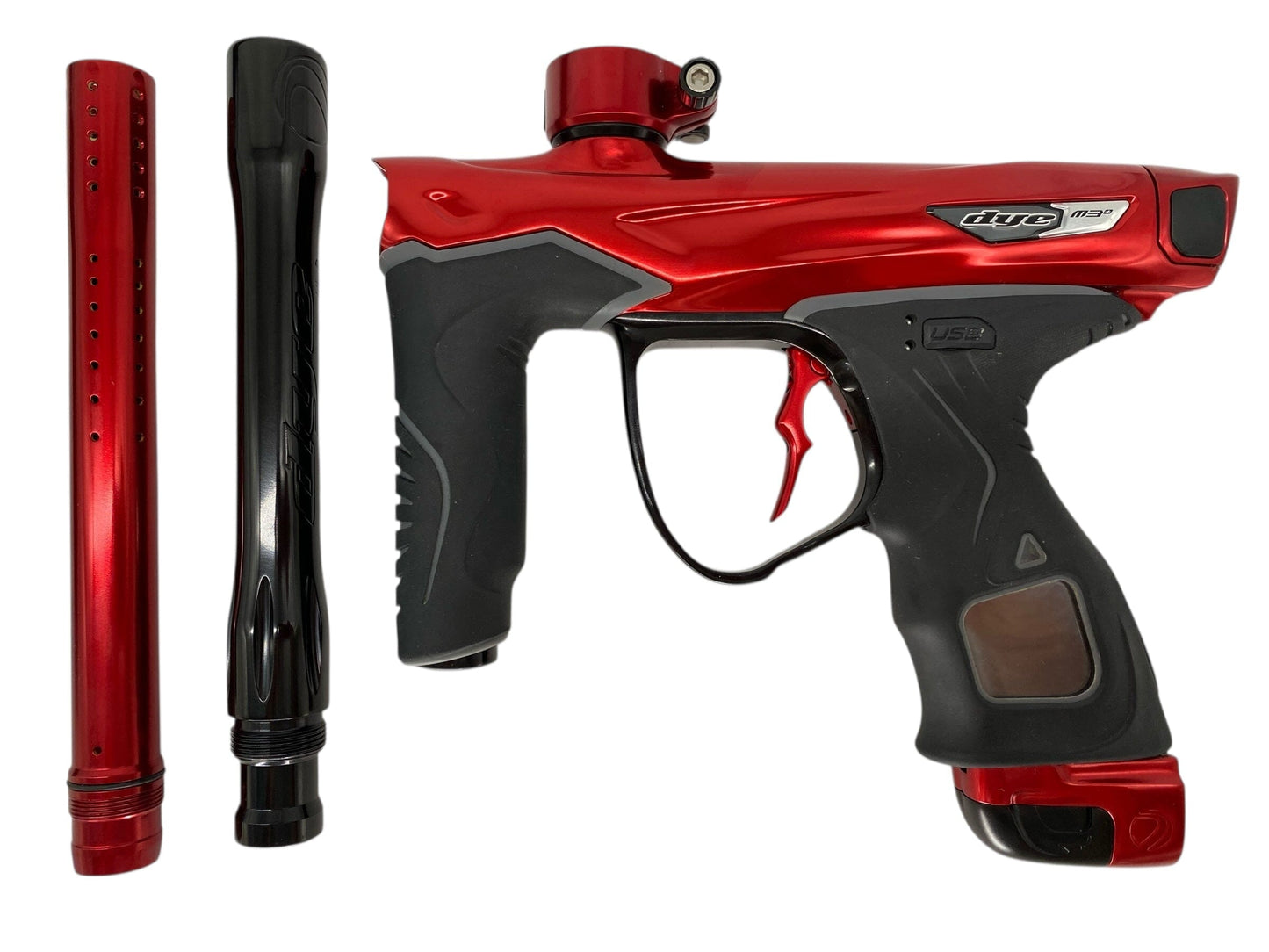 Used Dye M3+ Paintball Gun Red/Black Paintball Gun from CPXBrosPaintball Buy/Sell/Trade Paintball Markers, New Paintball Guns, Paintball Hoppers, Paintball Masks, and Hormesis Headbands