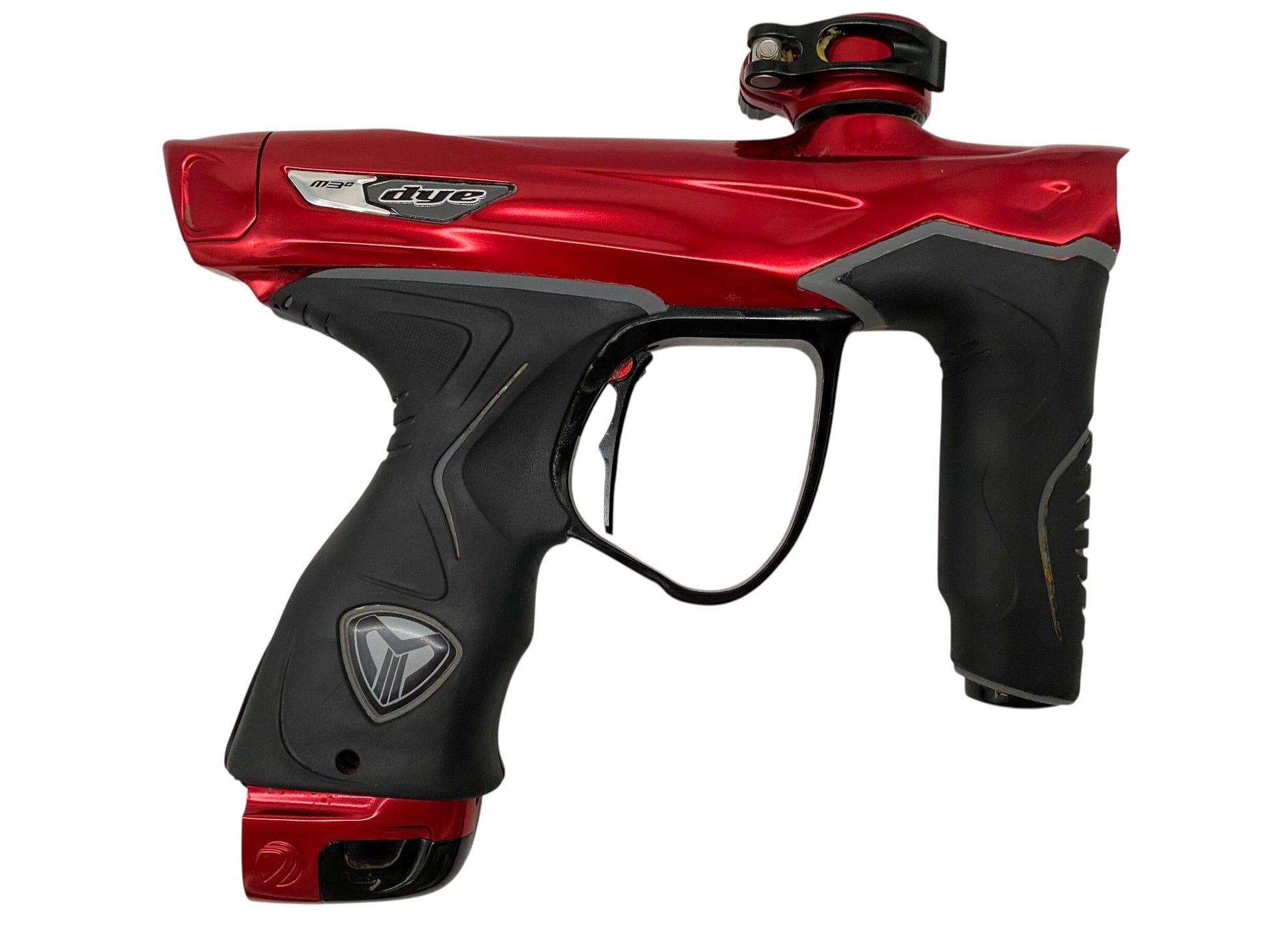 Used Dye M3+ Paintball Gun Red/Grey Paintball Gun from CPXBrosPaintball Buy/Sell/Trade Paintball Markers, New Paintball Guns, Paintball Hoppers, Paintball Masks, and Hormesis Headbands