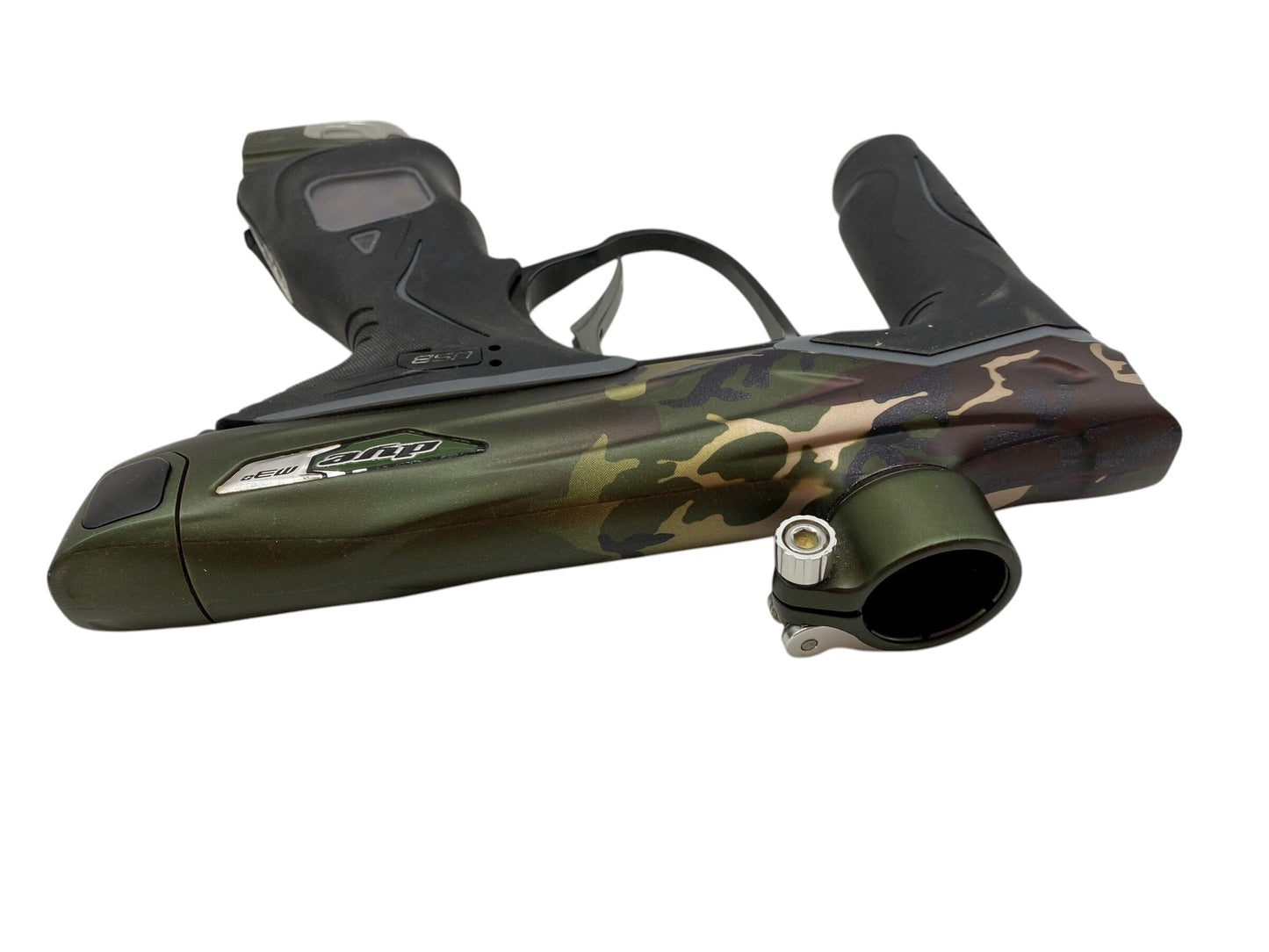 Used Dye M3+ Paintball Gun Woodland Paintball Gun from CPXBrosPaintball Buy/Sell/Trade Paintball Markers, New Paintball Guns, Paintball Hoppers, Paintball Masks, and Hormesis Headbands