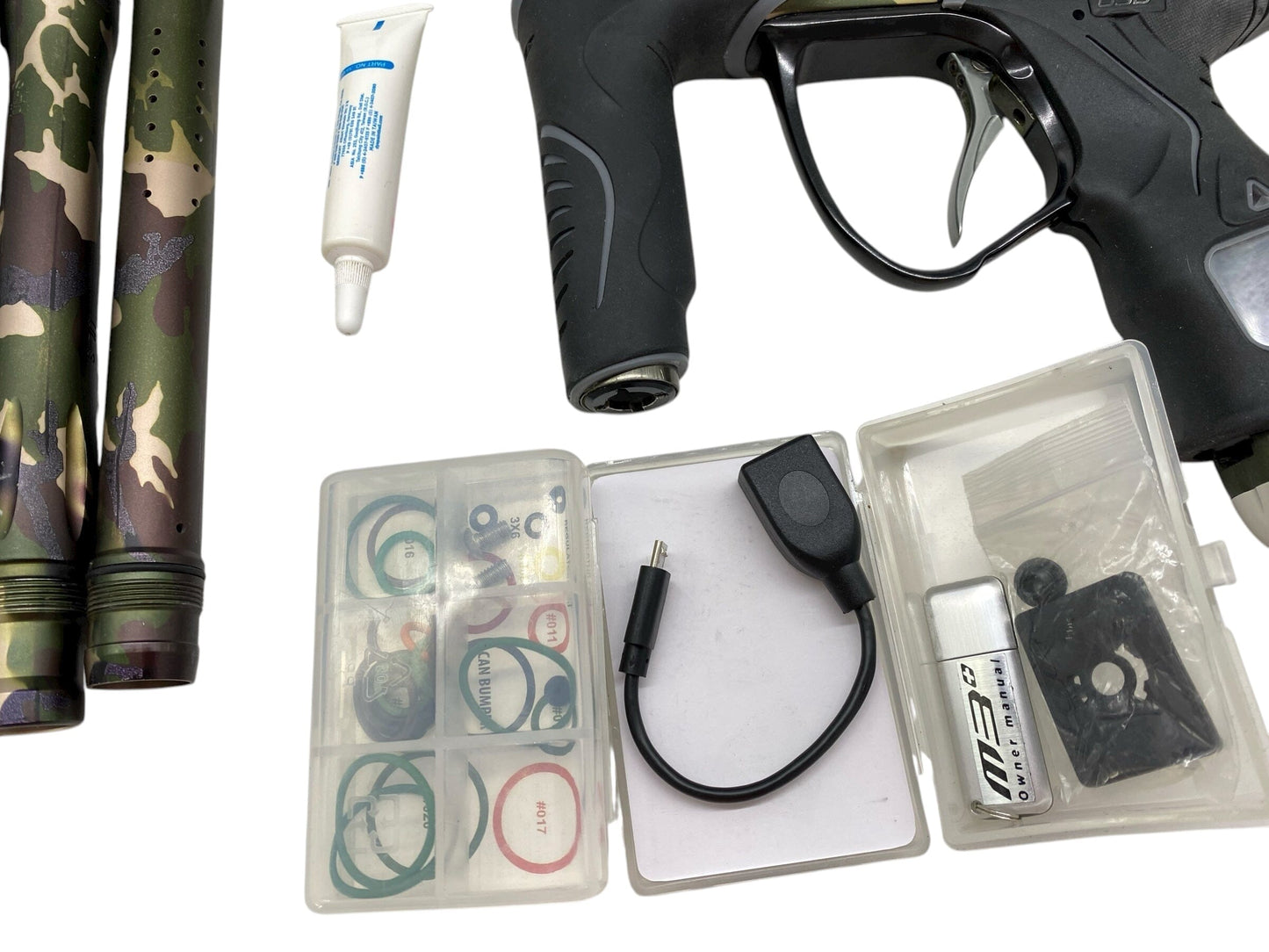 Used Dye M3+ Paintball Gun Woodland Paintball Gun from CPXBrosPaintball Buy/Sell/Trade Paintball Markers, New Paintball Guns, Paintball Hoppers, Paintball Masks, and Hormesis Headbands