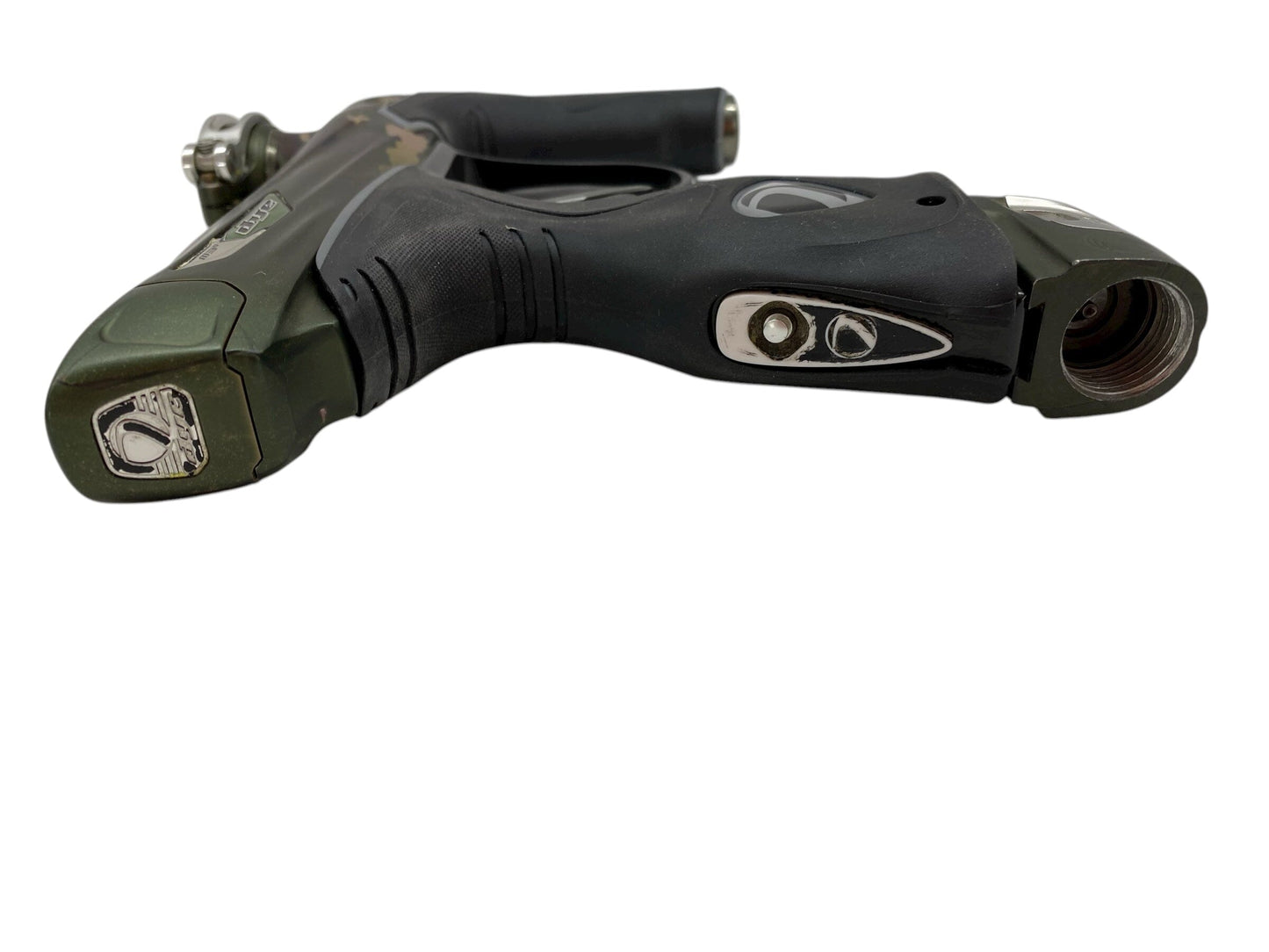 Used Dye M3+ Paintball Gun Woodland Paintball Gun from CPXBrosPaintball Buy/Sell/Trade Paintball Markers, New Paintball Guns, Paintball Hoppers, Paintball Masks, and Hormesis Headbands