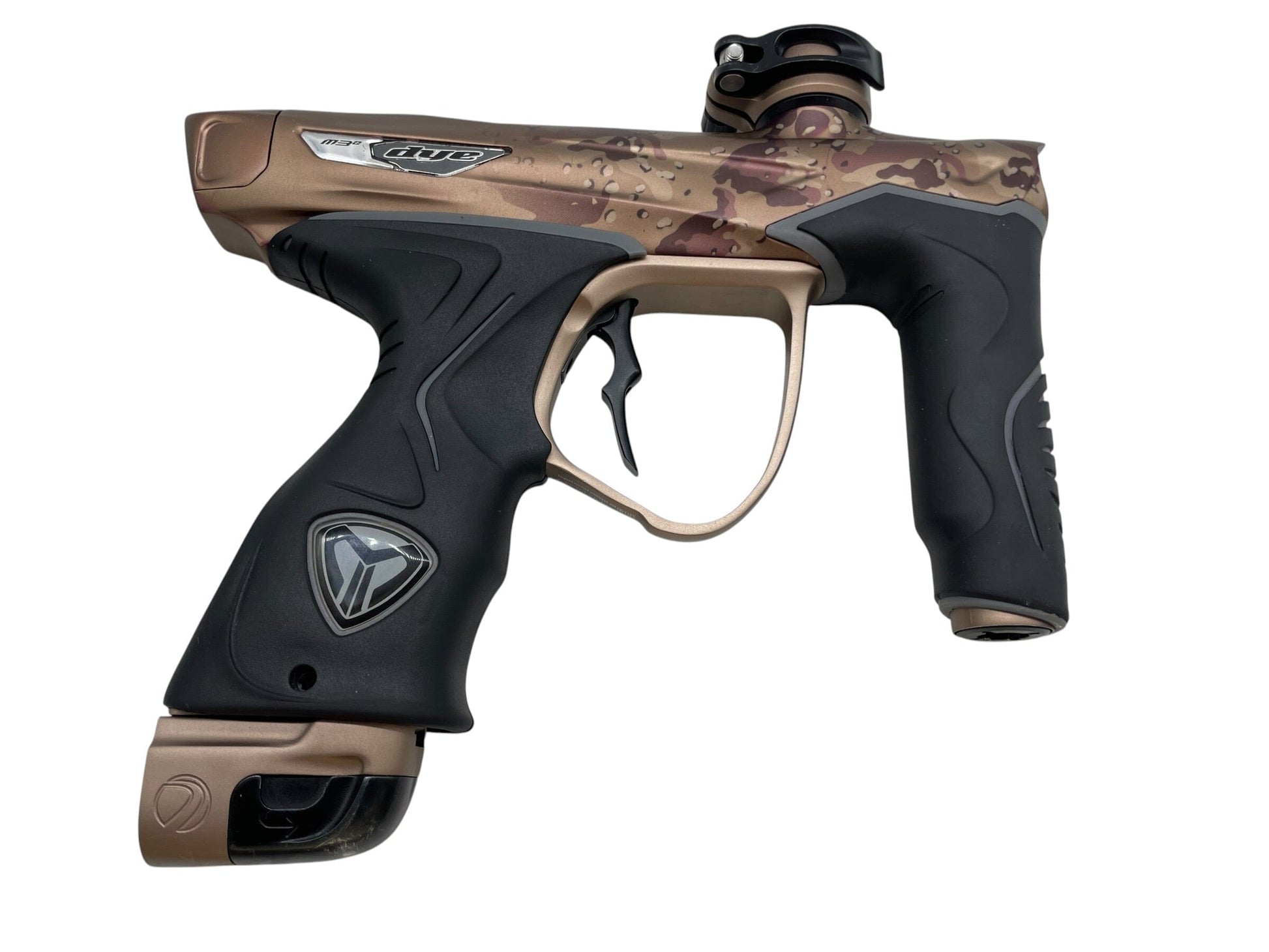 Used DYE M3+ PGA Desert Storm Paintball Gun Paintball Gun from CPXBrosPaintball Buy/Sell/Trade Paintball Markers, New Paintball Guns, Paintball Hoppers, Paintball Masks, and Hormesis Headbands
