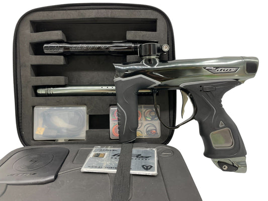 Used Dye M3s Grey To Black Fade Paintball Marker Paintball Gun from CPXBrosPaintball Buy/Sell/Trade Paintball Markers, New Paintball Guns, Paintball Hoppers, Paintball Masks, and Hormesis Headbands