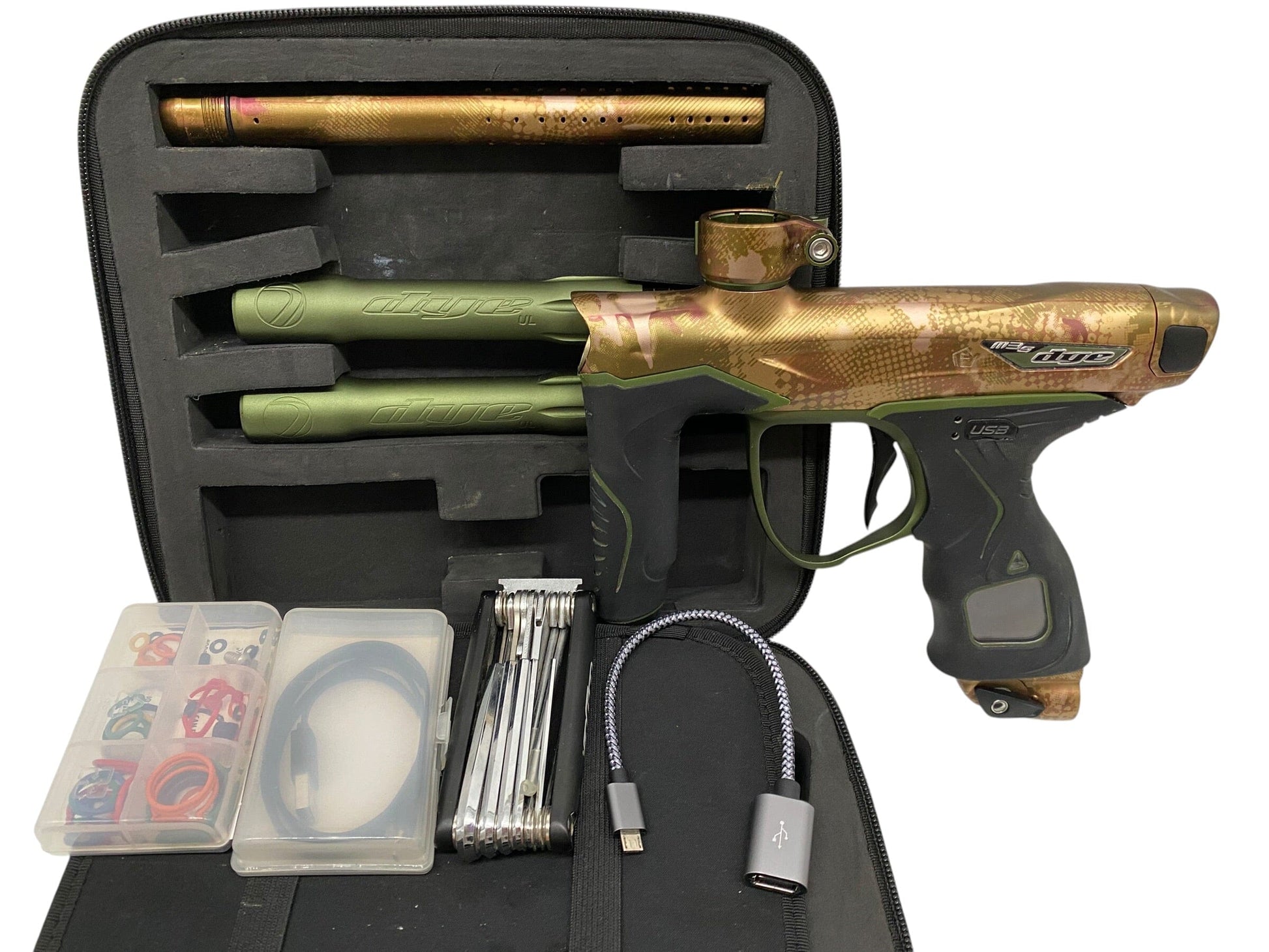 Used Dye M3s MOSAir PGA DYECam Paintball Marker Paintball Gun from CPXBrosPaintball Buy/Sell/Trade Paintball Markers, New Paintball Guns, Paintball Hoppers, Paintball Masks, and Hormesis Headbands