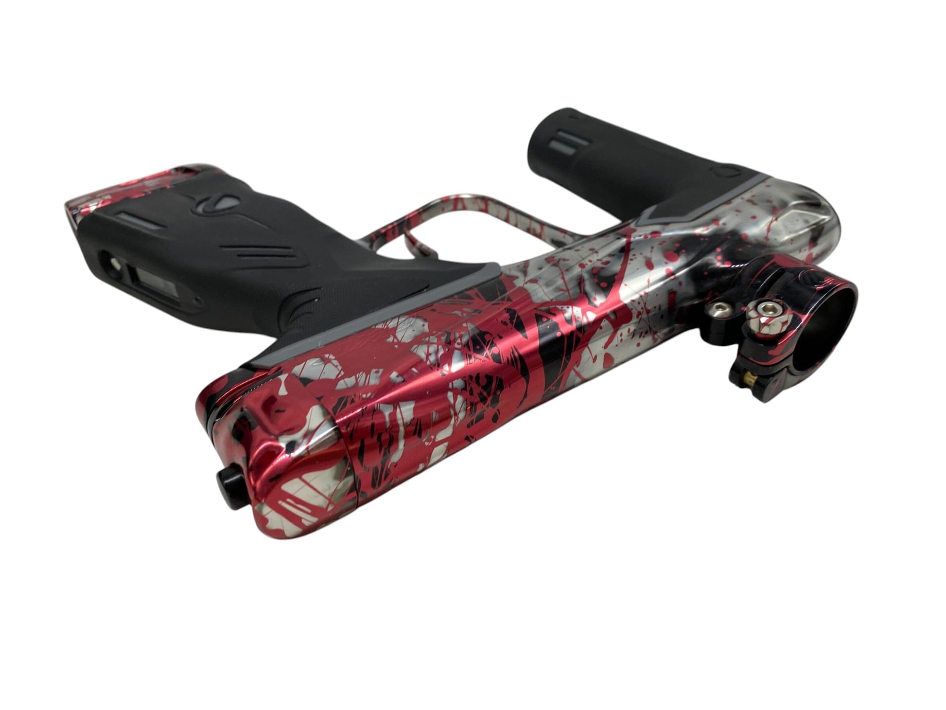 Used Dye Mxr Paintball Gun Blood Splash (METHOD BOLT and Freeflow Trigger Shoe) Paintball Gun from CPXBrosPaintball Buy/Sell/Trade Paintball Markers, New Paintball Guns, Paintball Hoppers, Paintball Masks, and Hormesis Headbands