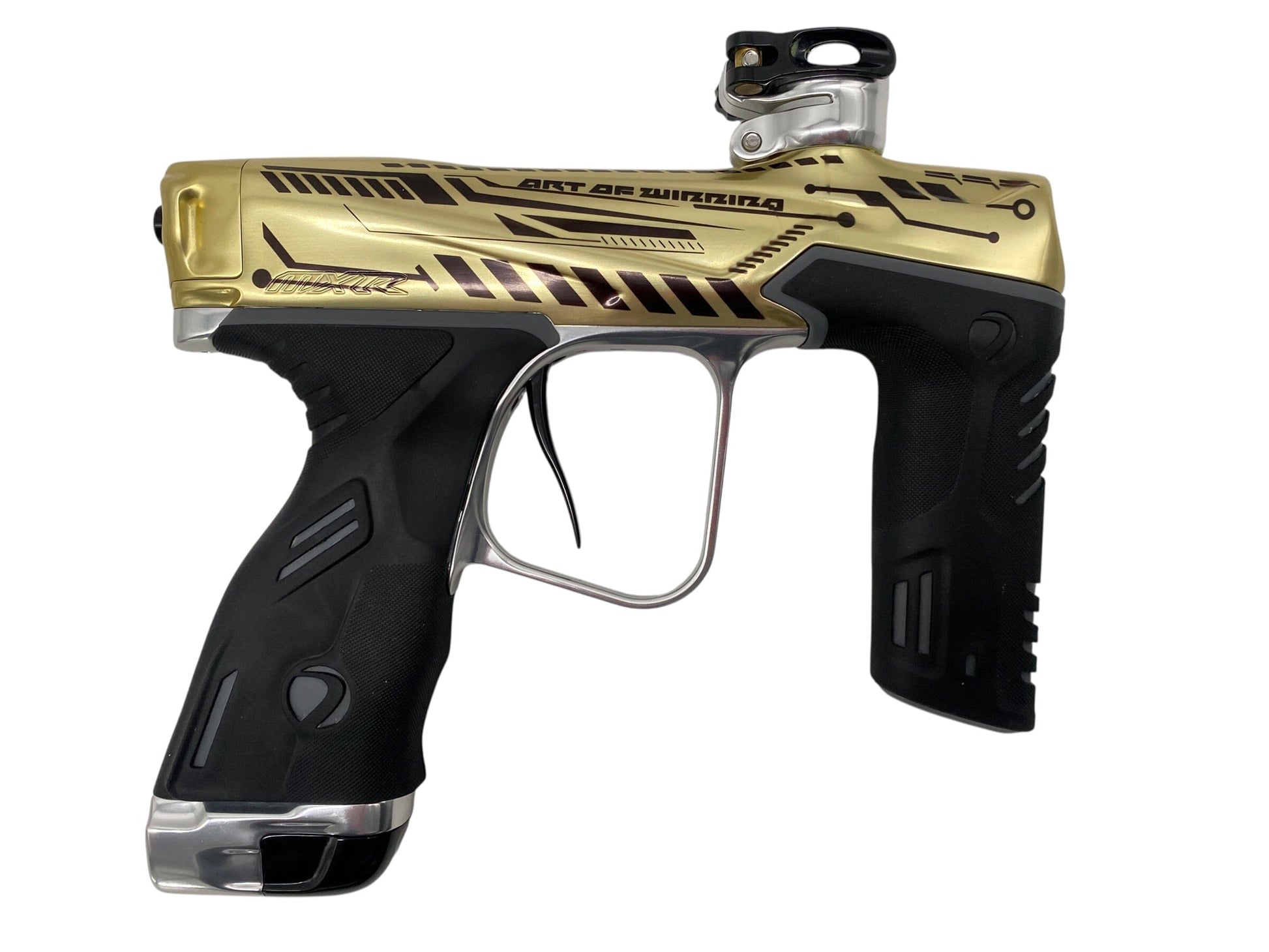 Used Dye MXR Paintball Gun Gold Paintball Gun from CPXBrosPaintball Buy/Sell/Trade Paintball Markers, New Paintball Guns, Paintball Hoppers, Paintball Masks, and Hormesis Headbands