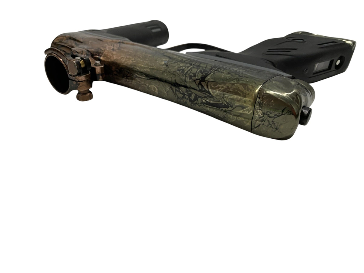 Used Dye Mxr Paintball Gun Green/Brown Marble Fade Paintball Gun from CPXBrosPaintball Buy/Sell/Trade Paintball Markers, New Paintball Guns, Paintball Hoppers, Paintball Masks, and Hormesis Headbands