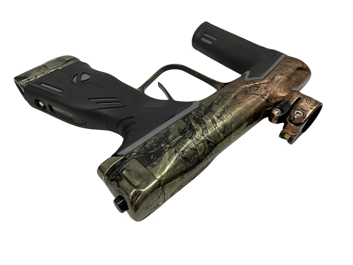 Used Dye Mxr Paintball Gun Green/Brown Marble Fade Paintball Gun from CPXBrosPaintball Buy/Sell/Trade Paintball Markers, New Paintball Guns, Paintball Hoppers, Paintball Masks, and Hormesis Headbands