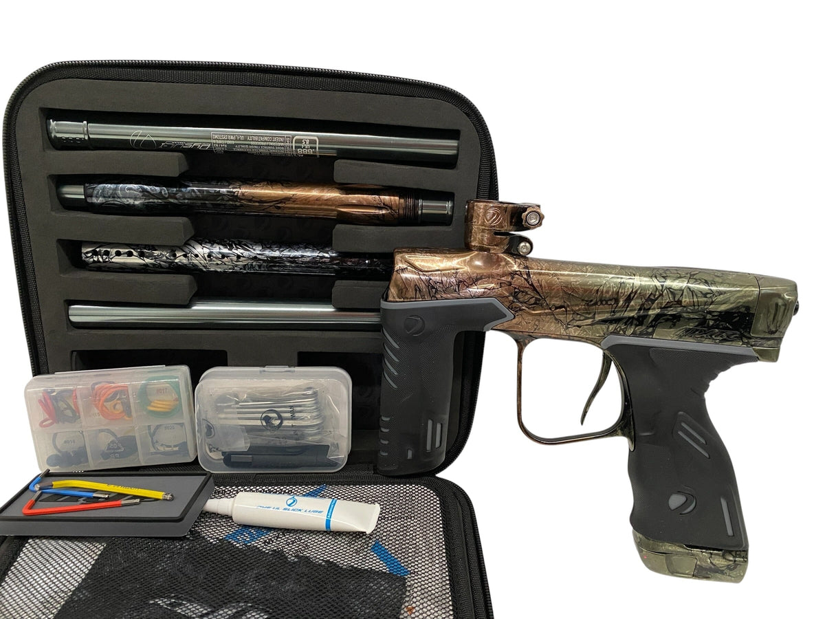 Used Dye Mxr Paintball Gun Green/Brown Marble Fade Paintball Gun from CPXBrosPaintball Buy/Sell/Trade Paintball Markers, New Paintball Guns, Paintball Hoppers, Paintball Masks, and Hormesis Headbands