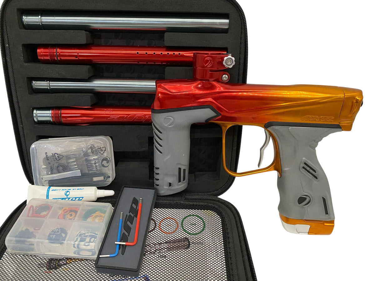 Used Dye Mxr Paintball Gun Sunrise Fade Paintball Gun from CPXBrosPaintball Buy/Sell/Trade Paintball Markers, New Paintball Guns, Paintball Hoppers, Paintball Masks, and Hormesis Headbands