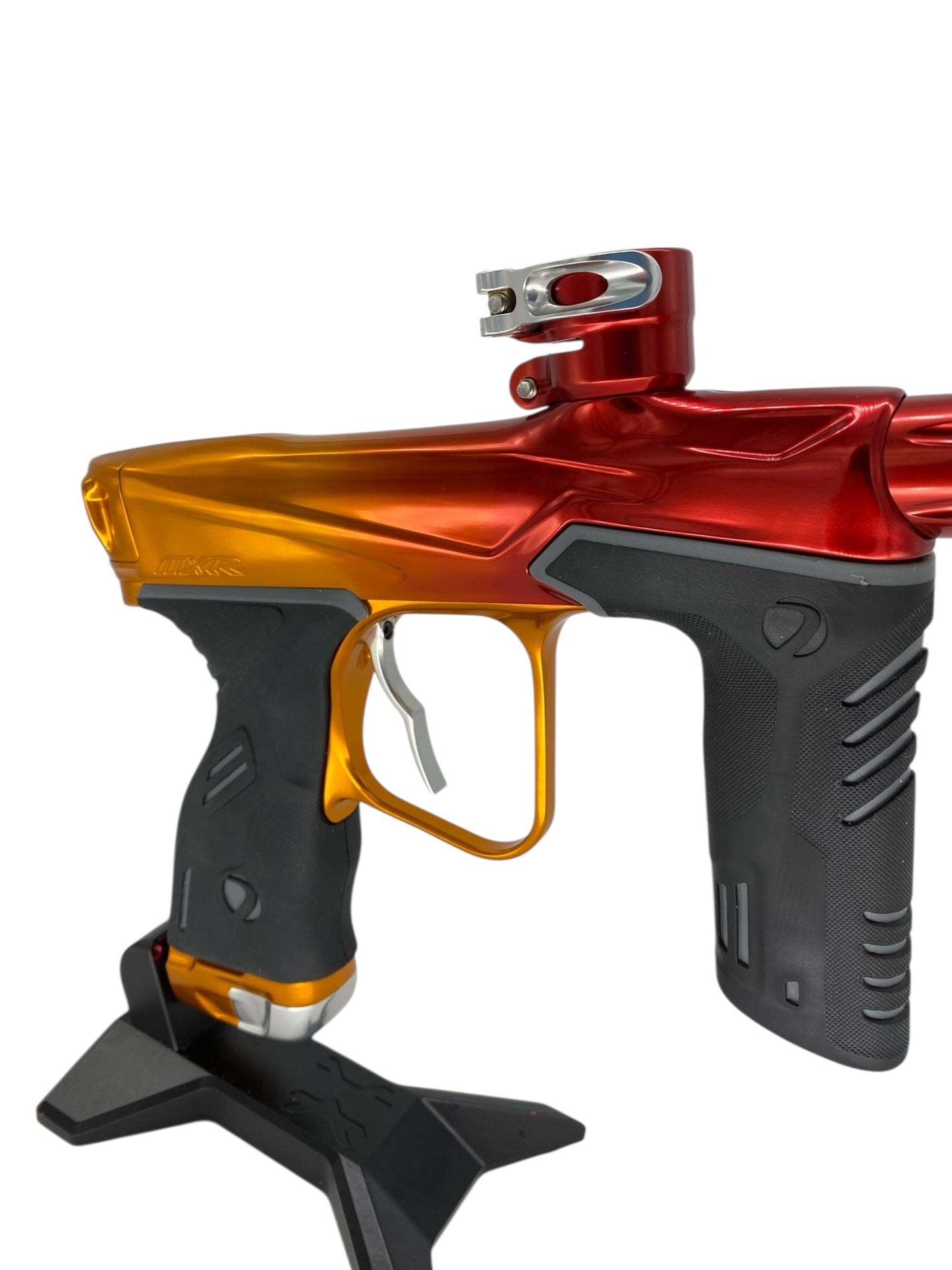 Used Dye MXR Paintball Gun Sunrise Fade Paintball Gun from CPXBrosPaintball Buy/Sell/Trade Paintball Markers, New Paintball Guns, Paintball Hoppers, Paintball Masks, and Hormesis Headbands