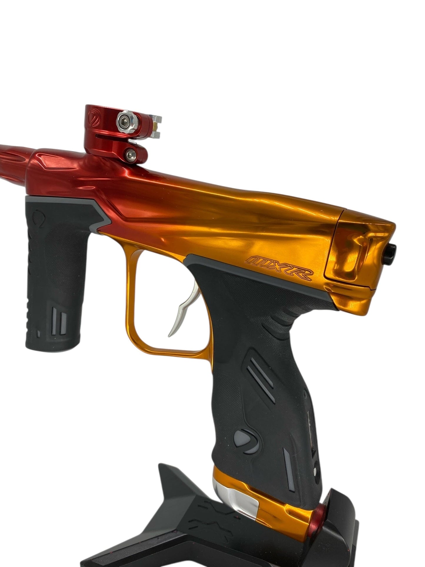 Used Dye MXR Paintball Gun Sunrise Fade Paintball Gun from CPXBrosPaintball Buy/Sell/Trade Paintball Markers, New Paintball Guns, Paintball Hoppers, Paintball Masks, and Hormesis Headbands