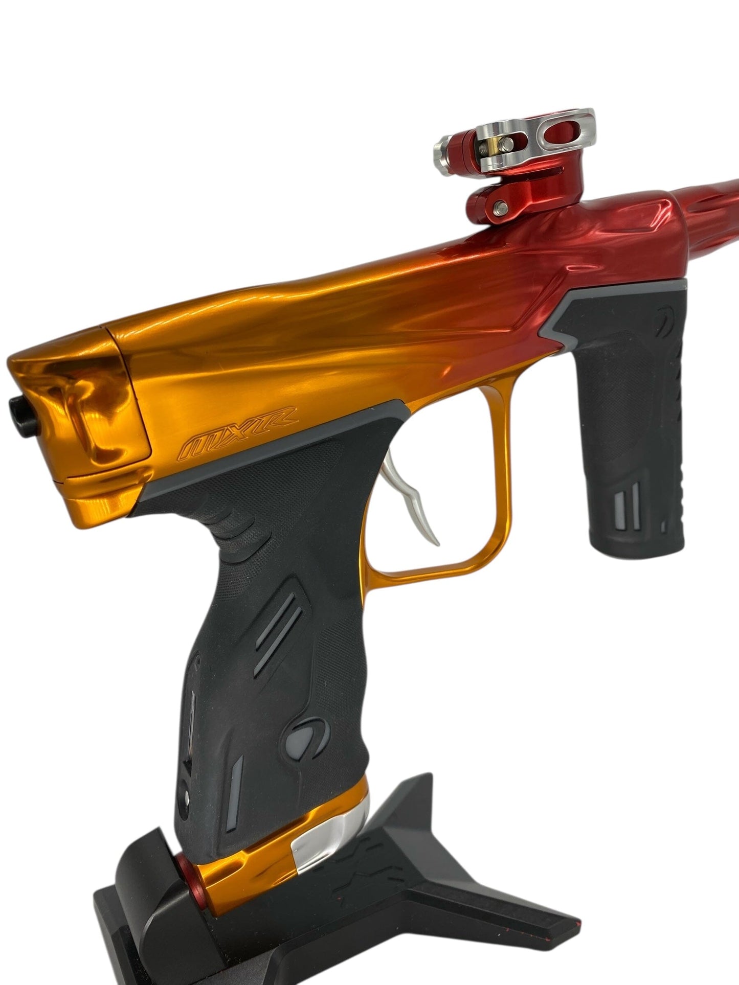Used Dye MXR Paintball Gun Sunrise Fade Paintball Gun from CPXBrosPaintball Buy/Sell/Trade Paintball Markers, New Paintball Guns, Paintball Hoppers, Paintball Masks, and Hormesis Headbands