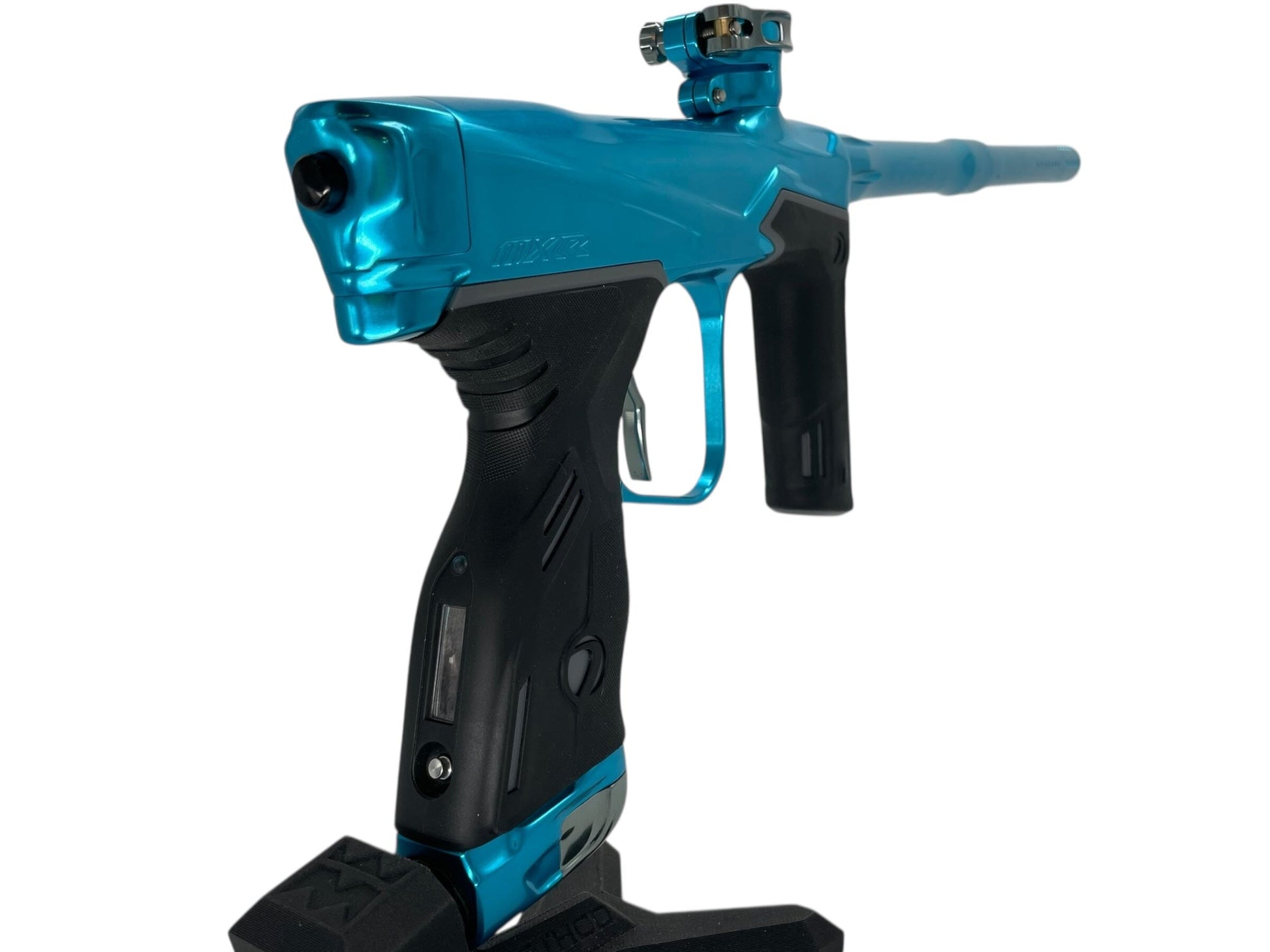 Used Dye MXR Paintball Gun Teal Paintball Gun from CPXBrosPaintball Buy/Sell/Trade Paintball Markers, New Paintball Guns, Paintball Hoppers, Paintball Masks, and Hormesis Headbands