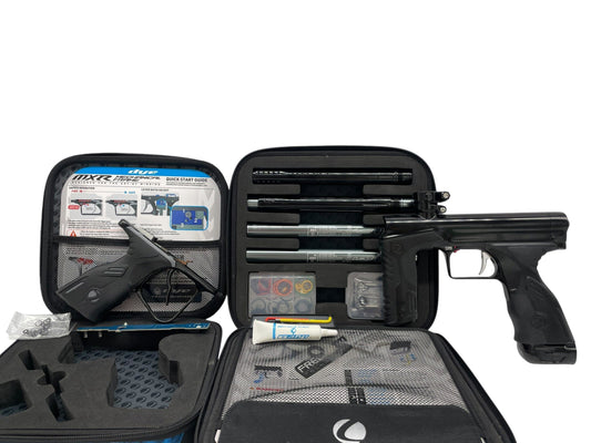 Used Dye MXR Pipe Gloss Black + Mech Frame Paintball Gun Paintball Gun from CPXBrosPaintball Buy/Sell/Trade Paintball Markers, New Paintball Guns, Paintball Hoppers, Paintball Masks, and Hormesis Headbands