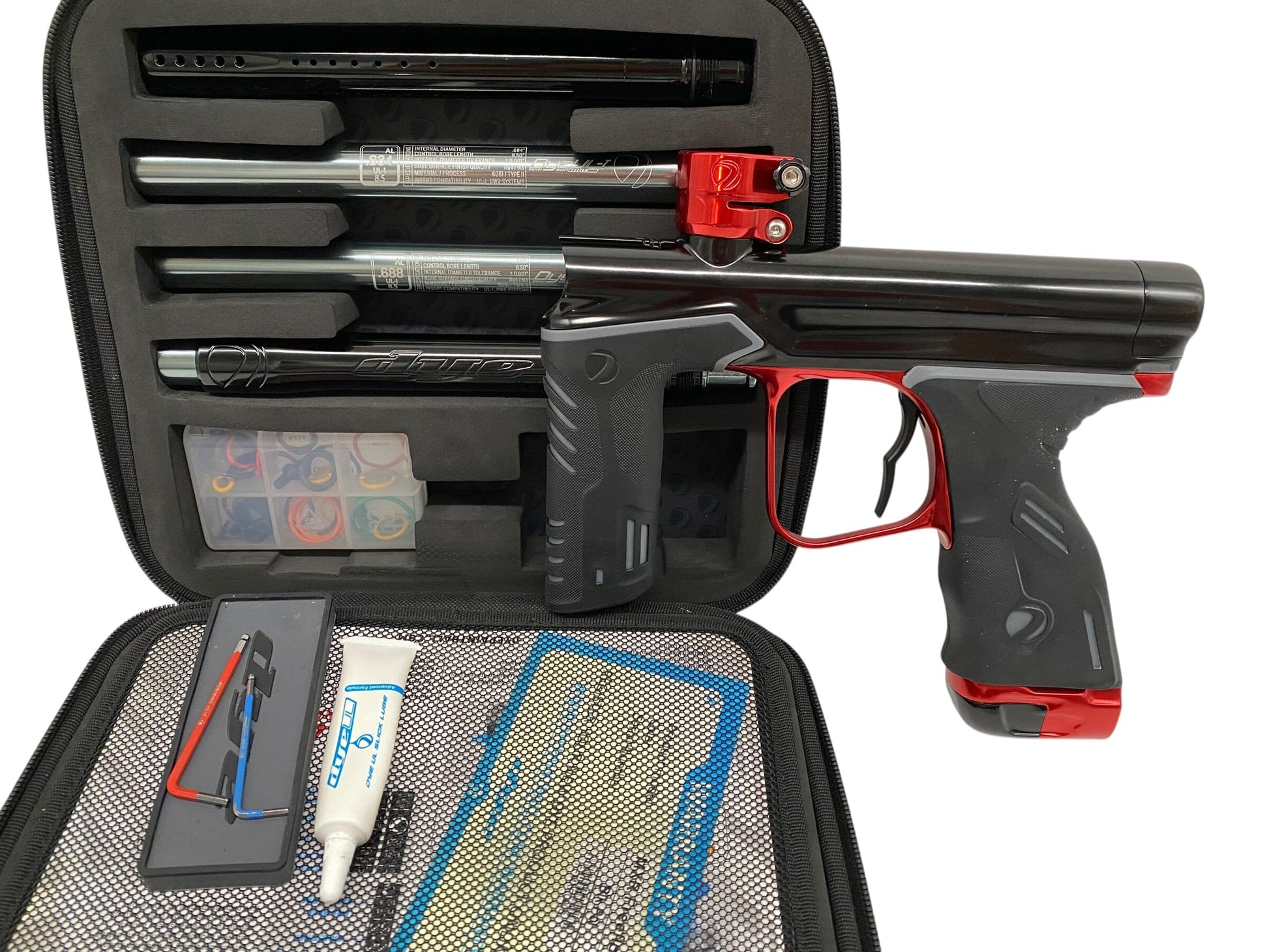 Used Dye MXR Pipe Paintball Gun Black/Red Paintball Gun from CPXBrosPaintball Buy/Sell/Trade Paintball Markers, New Paintball Guns, Paintball Hoppers, Paintball Masks, and Hormesis Headbands